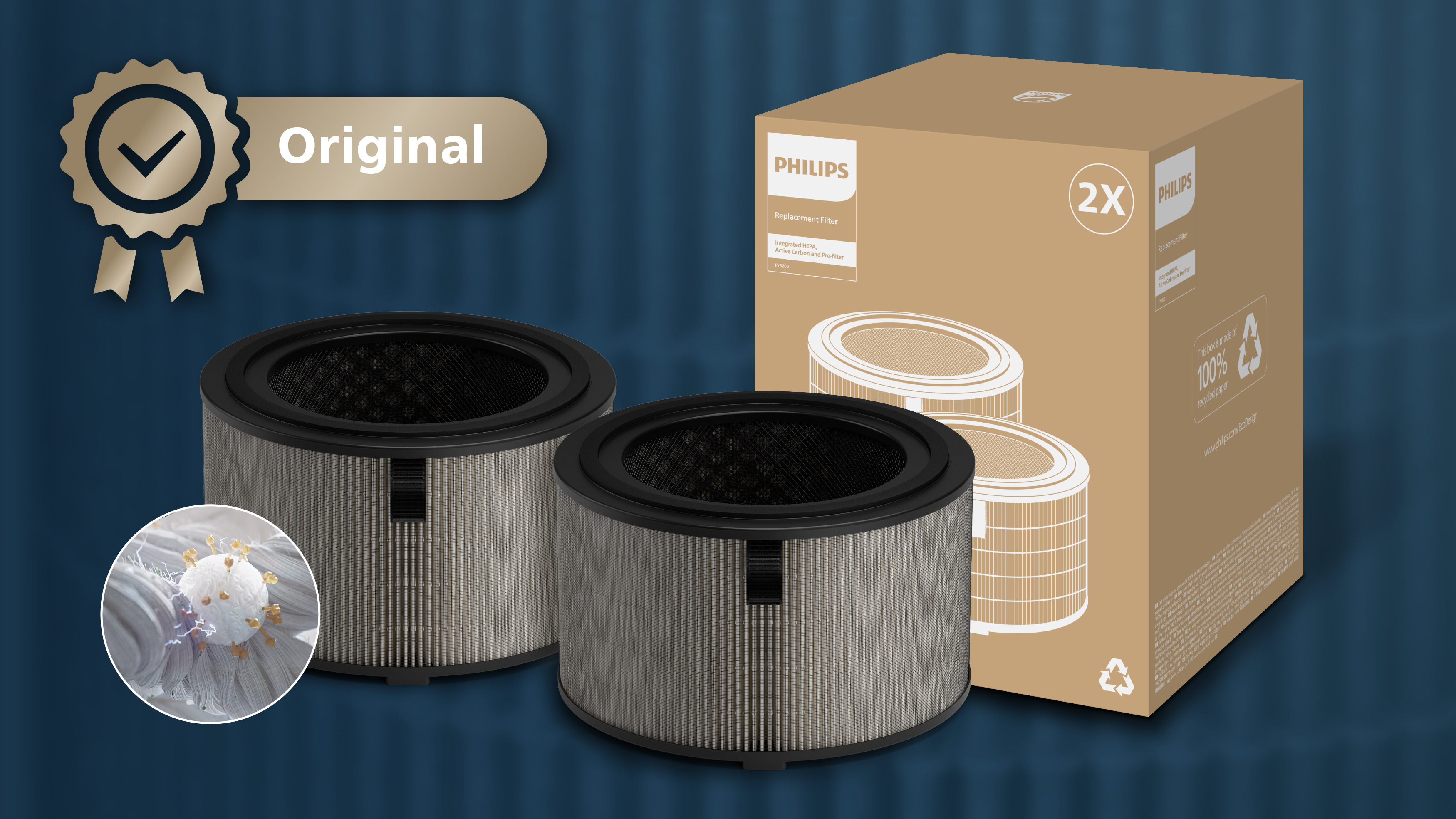 Оригінальний фільтр Philips для найкращої роботи