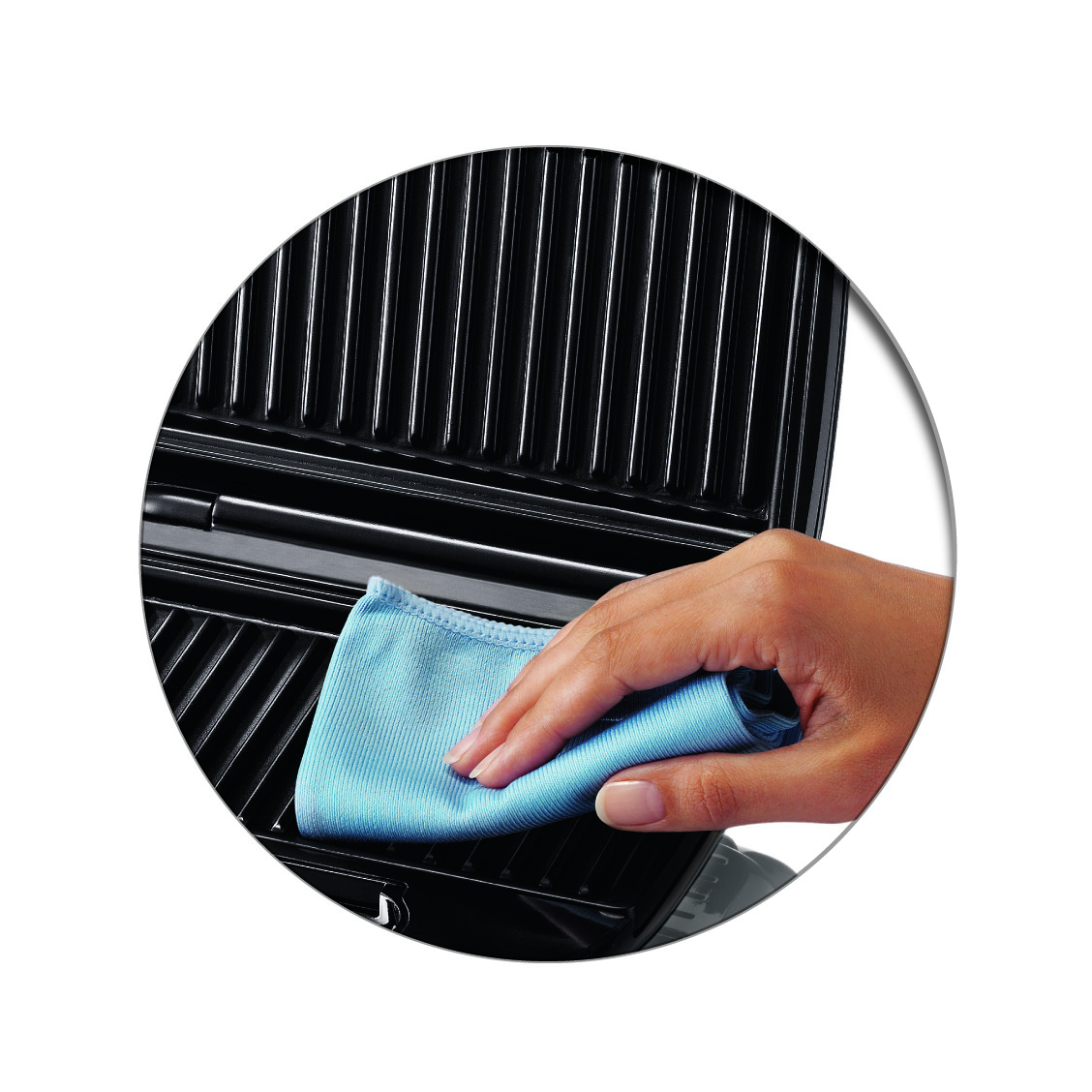 El revestimiento antiadherente especial facilita la limpieza