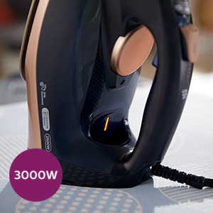 3000W for quick heat-up and powerful performance