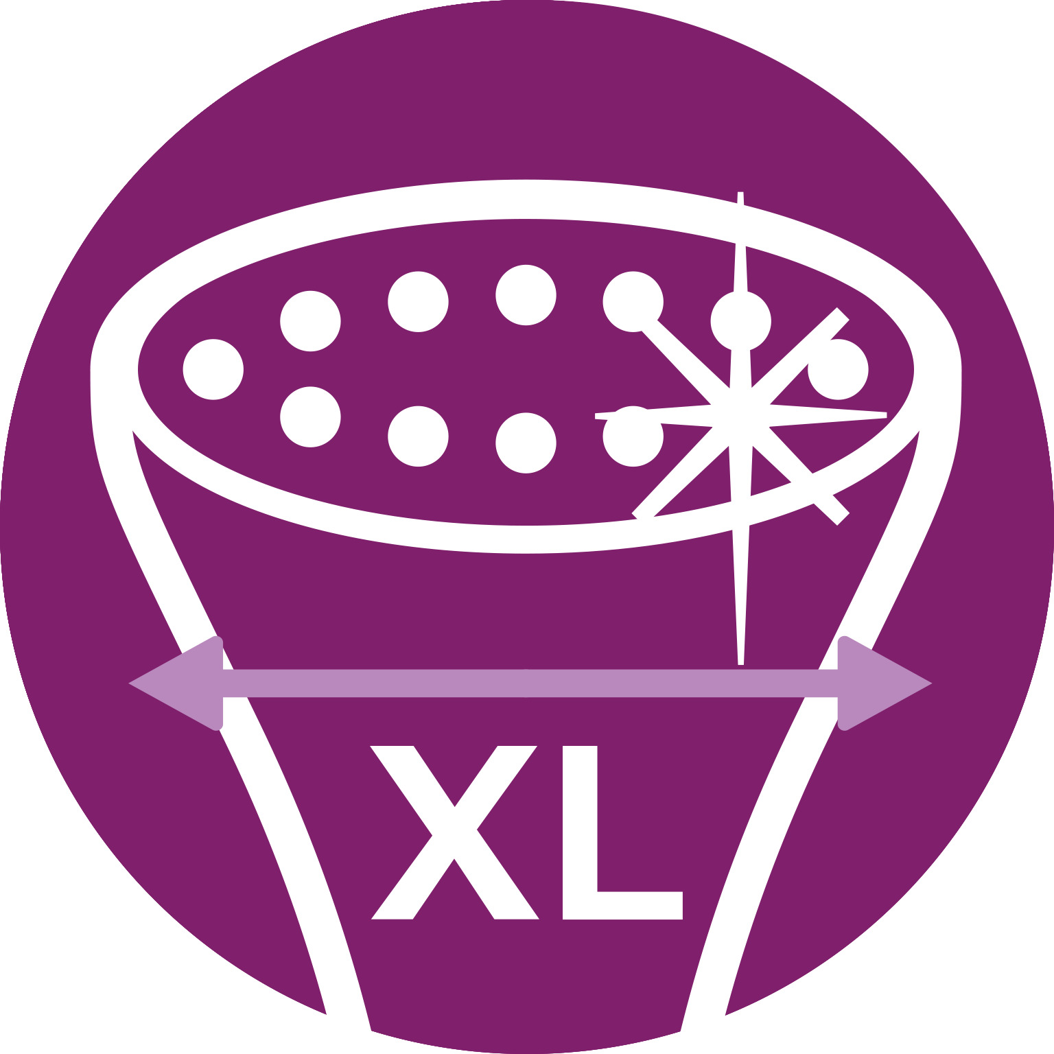 Stoom een groter oppervlak in &eacute;&eacute;n keer met een 25% grotere* stoomplaat