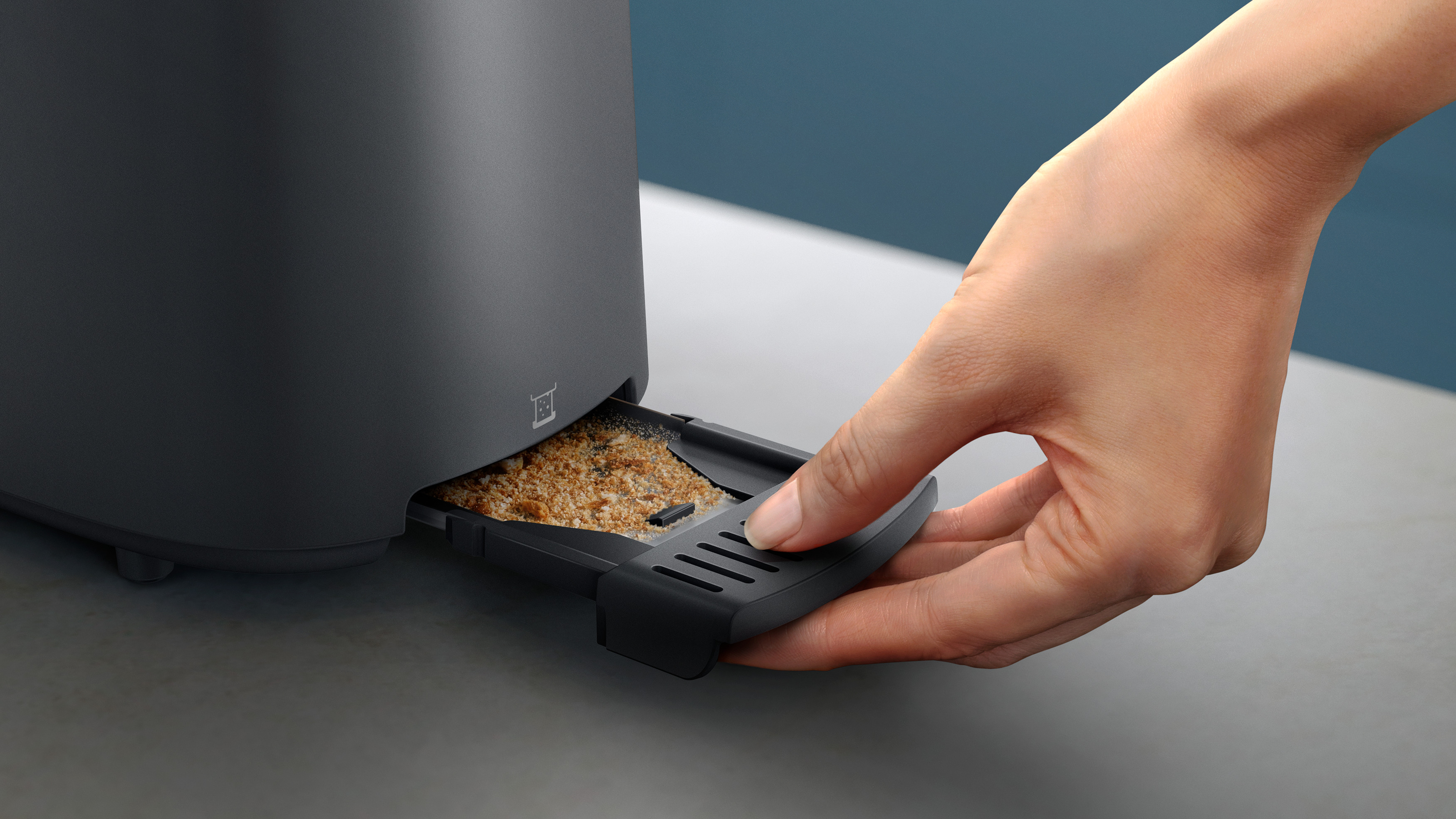 صينية فتات الخبز قابلة للفك لتنظيف سهل