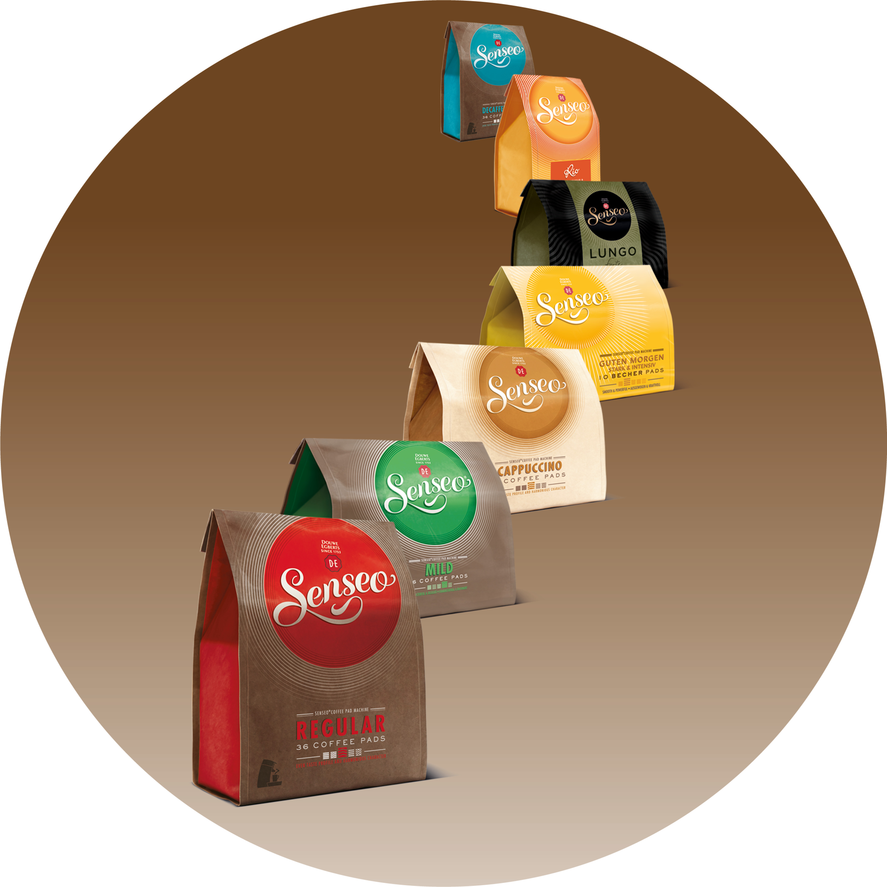 Gro&szlig;e Vielfalt an Kaffeepads f&uuml;r gro&szlig;artigen Kaffee zu jeder Zeit