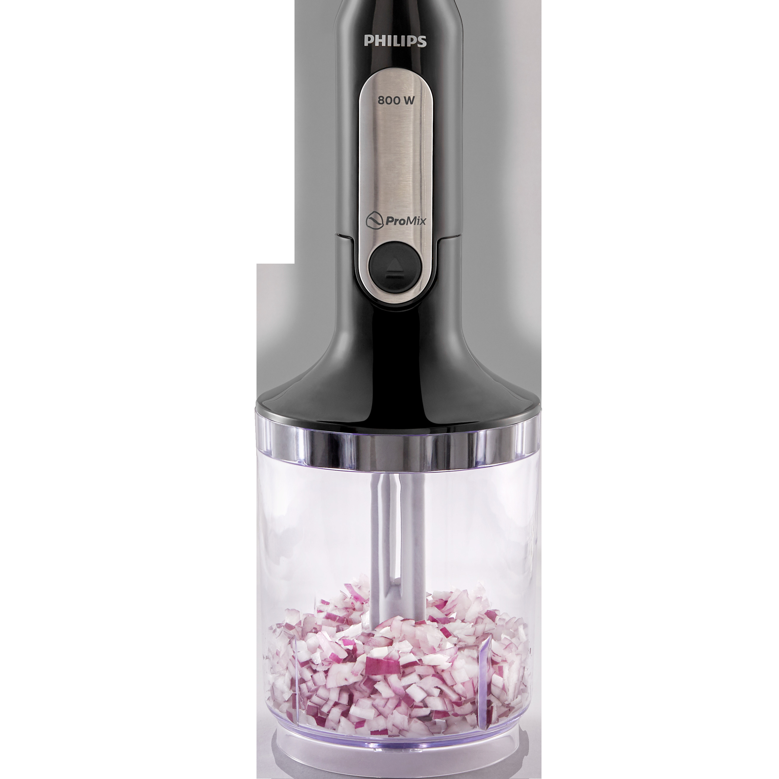 Ekstra stor hakker til &aring; bearbeide hardere mat, som kj&oslash;tt, n&oslash;tter og ost