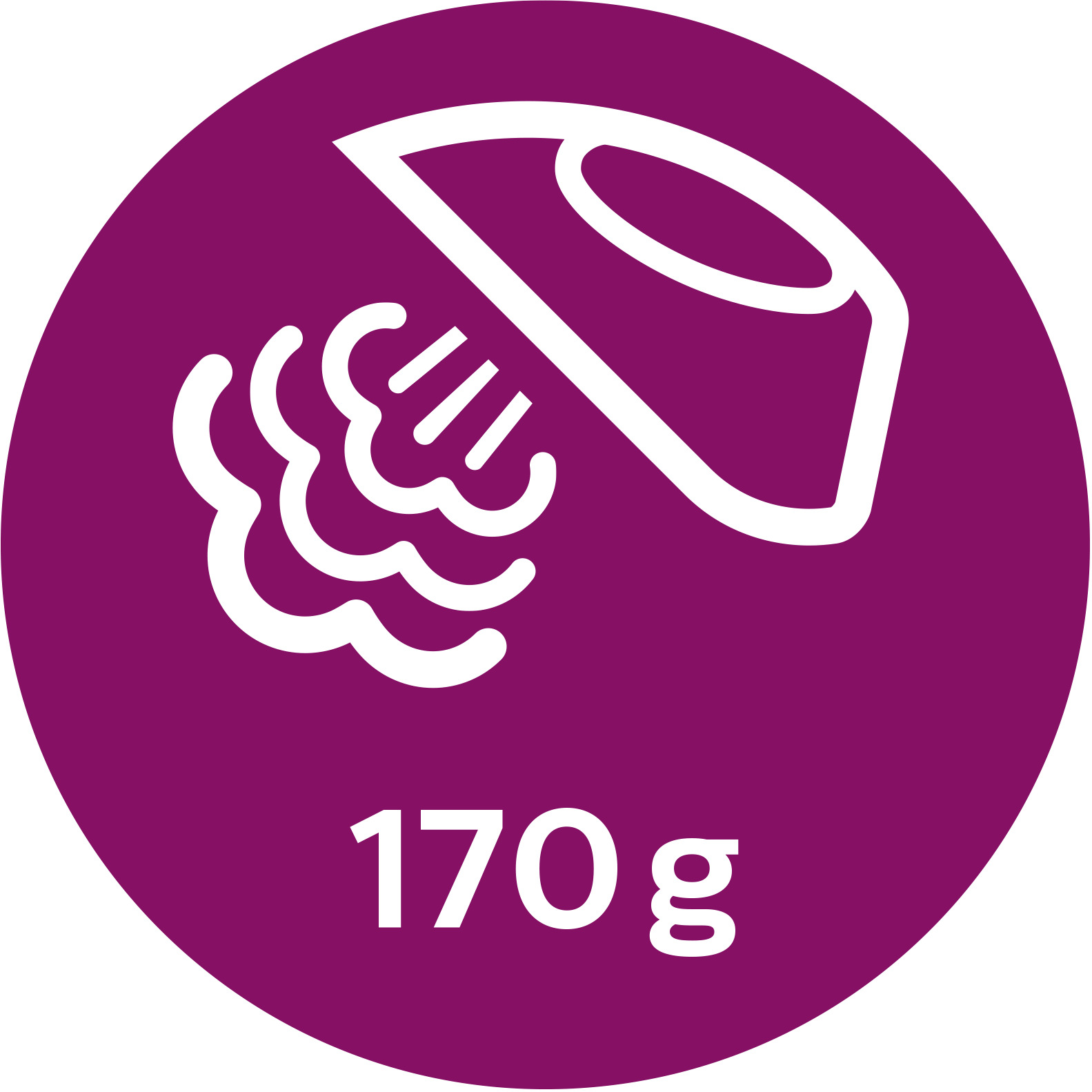 Up to 170 g steam boost blasts stubborn creases