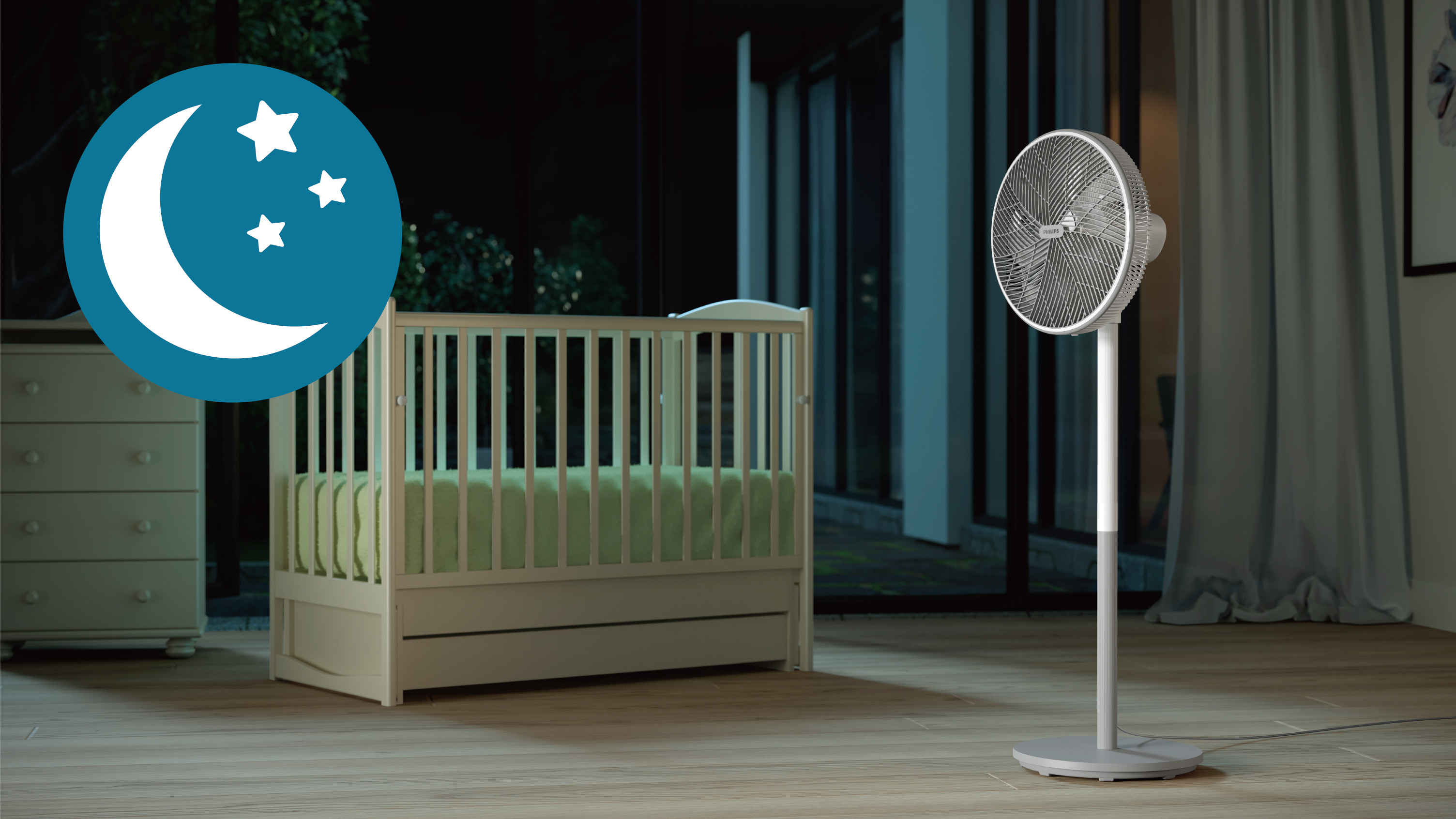 Angenehme K&uuml;hle &uuml;ber Nacht mit dem leisen Ruhemodus