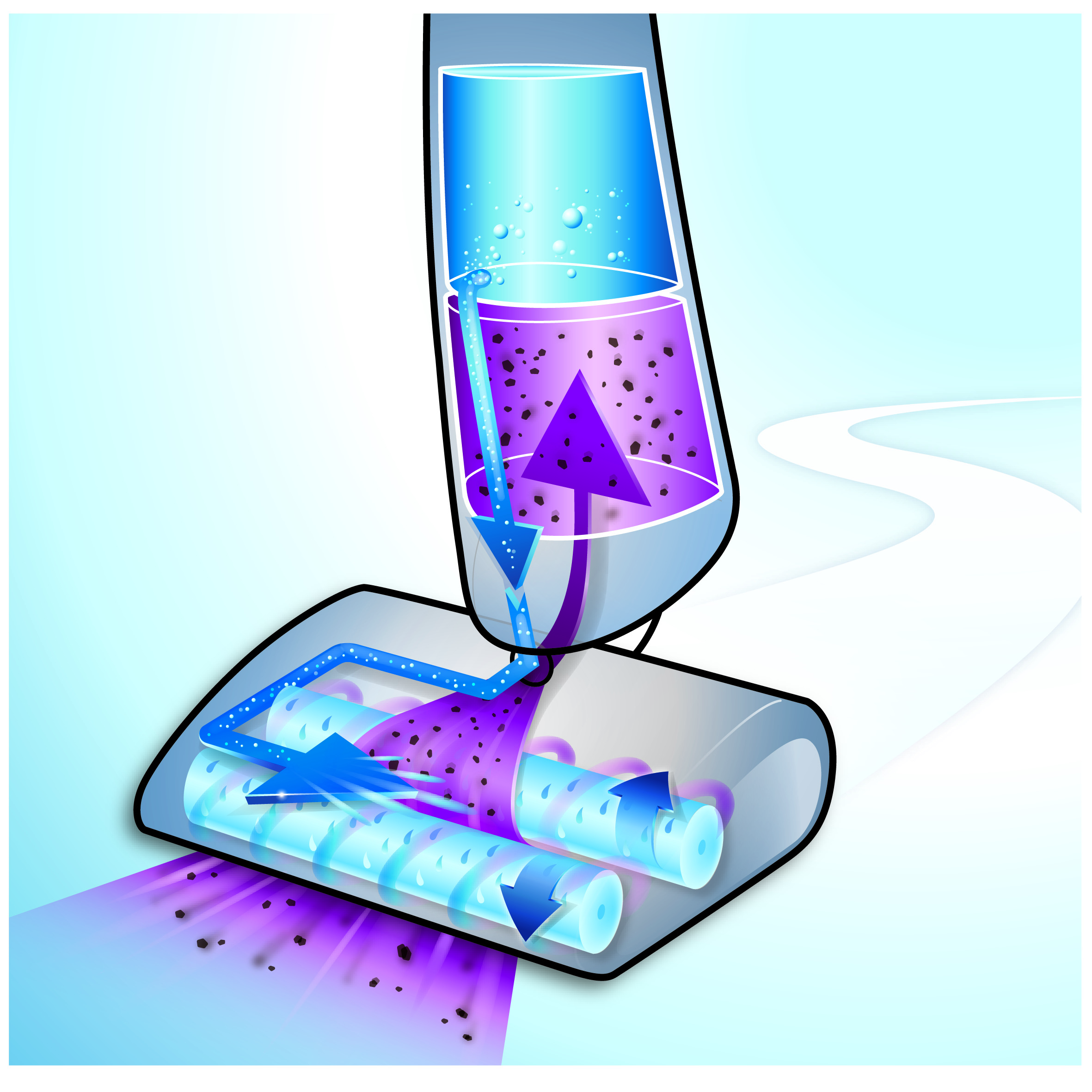 Uzlabota tīrī&scaron;anas veiktspēja lieliskam rezultātam