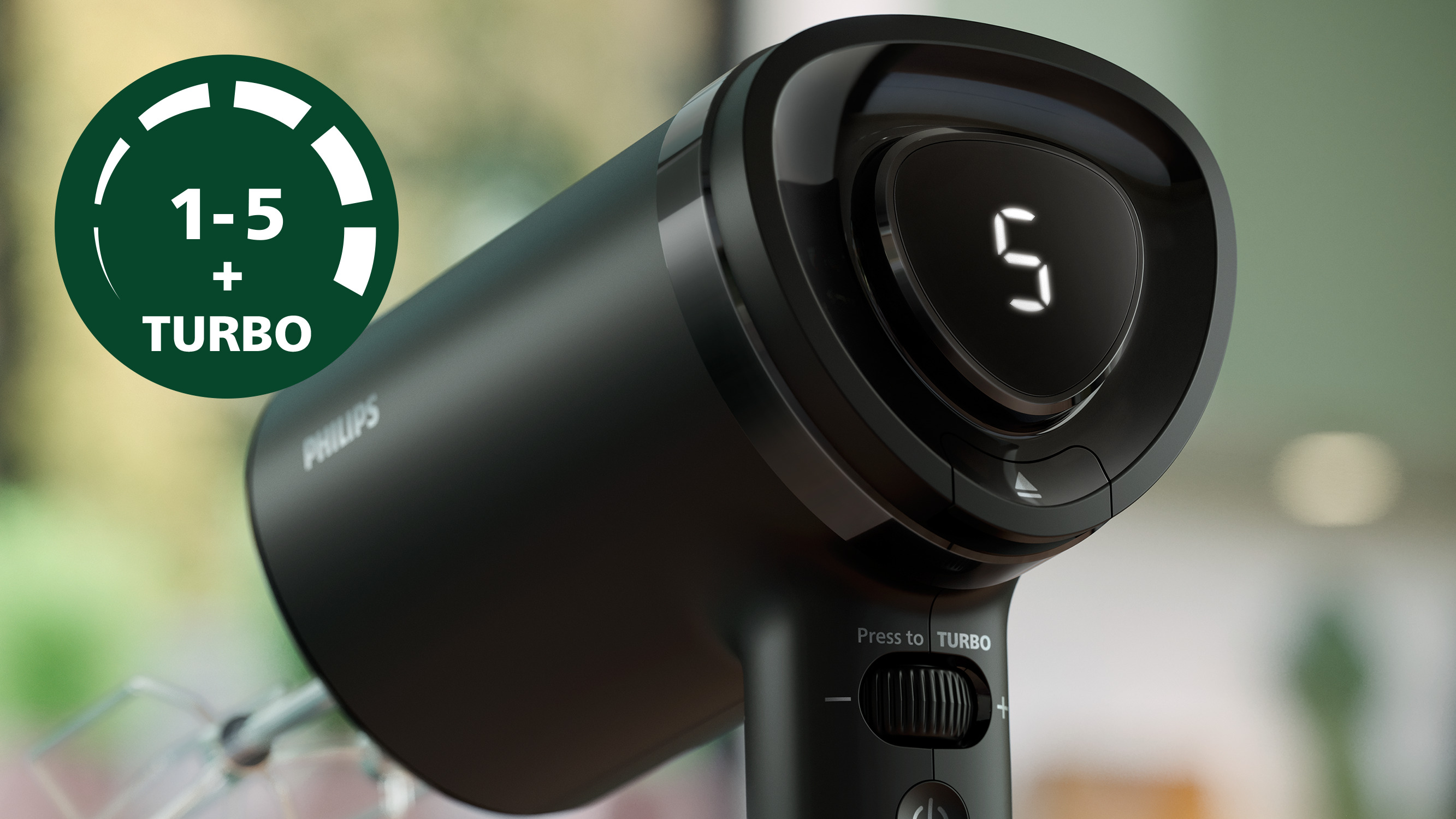 5 snelheidsstanden en Turbo voor alle mengbehoeften