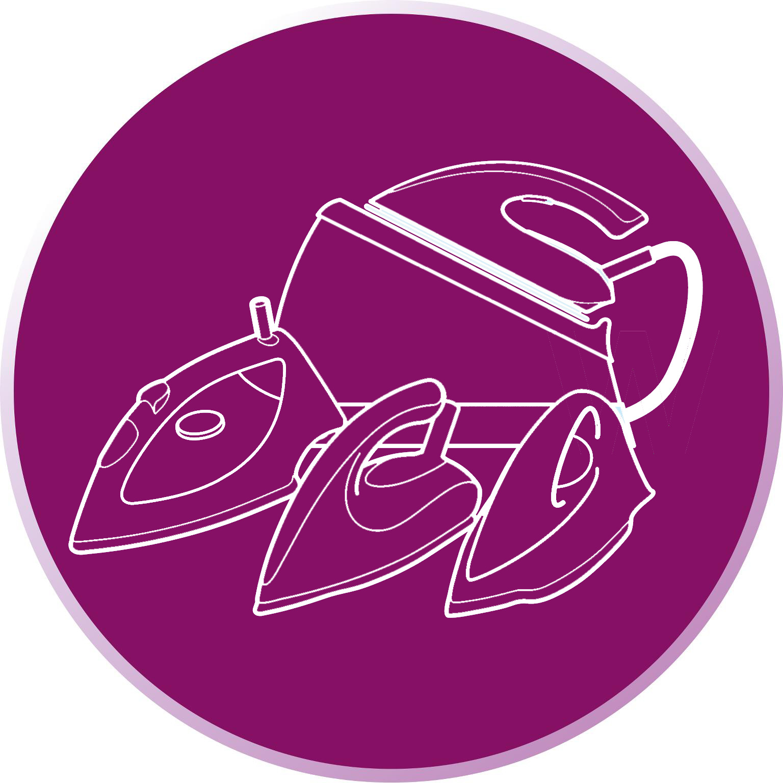 Utformet for alle dampstrykejern og dampgeneratorer