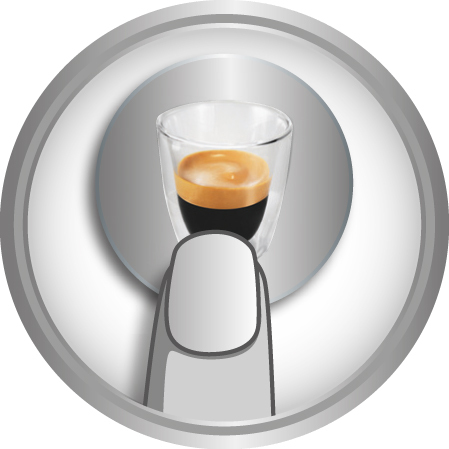 One touch bean-to-cup espresso