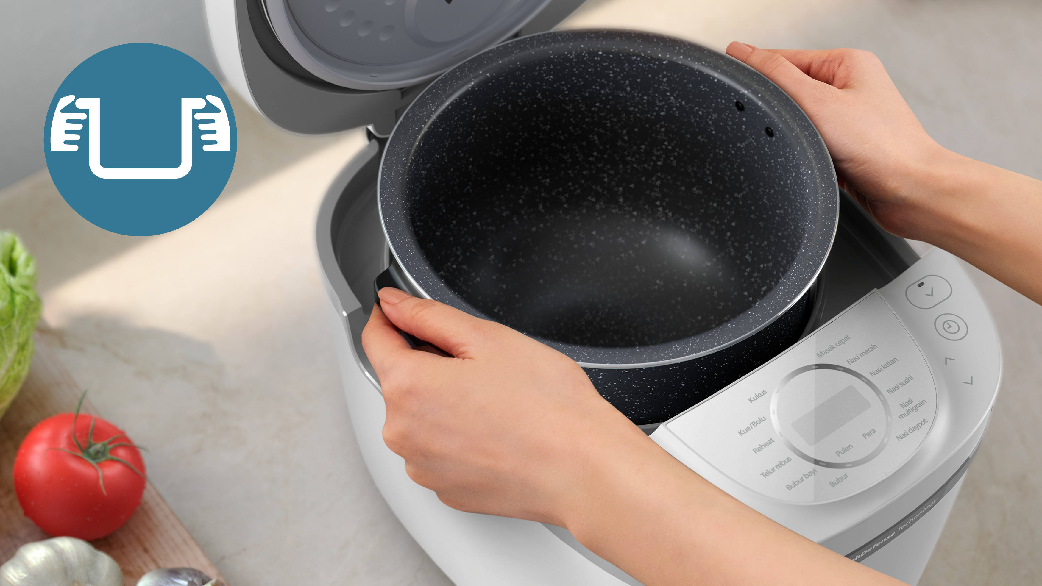 Gagang Nyaman, Pergerakan Aman