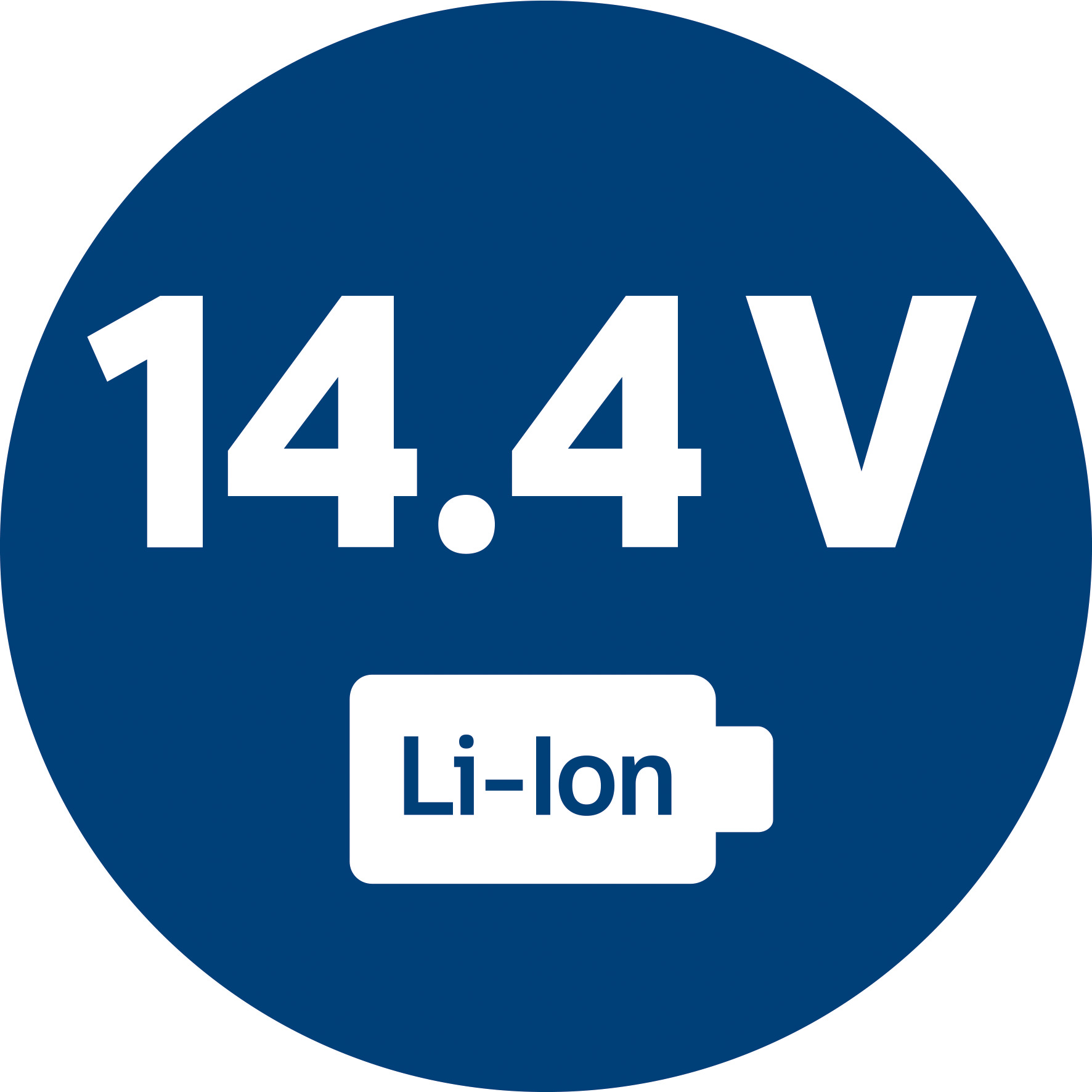بطارية ليثيوم أيون قوية بقوة 14.4 فولت لتشغيل الجهاز طويلاً