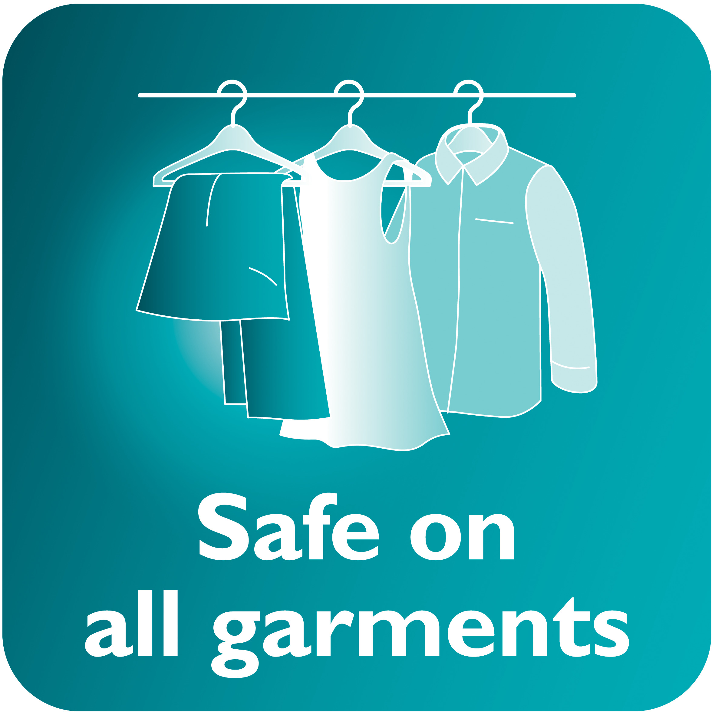 Идеально подходит для таких деликатных тканей, как шелк и кашемир