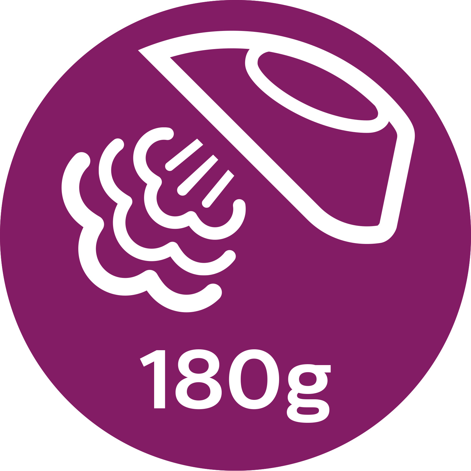 up to 180&nbsp;g steam boost blasts stubborn creases