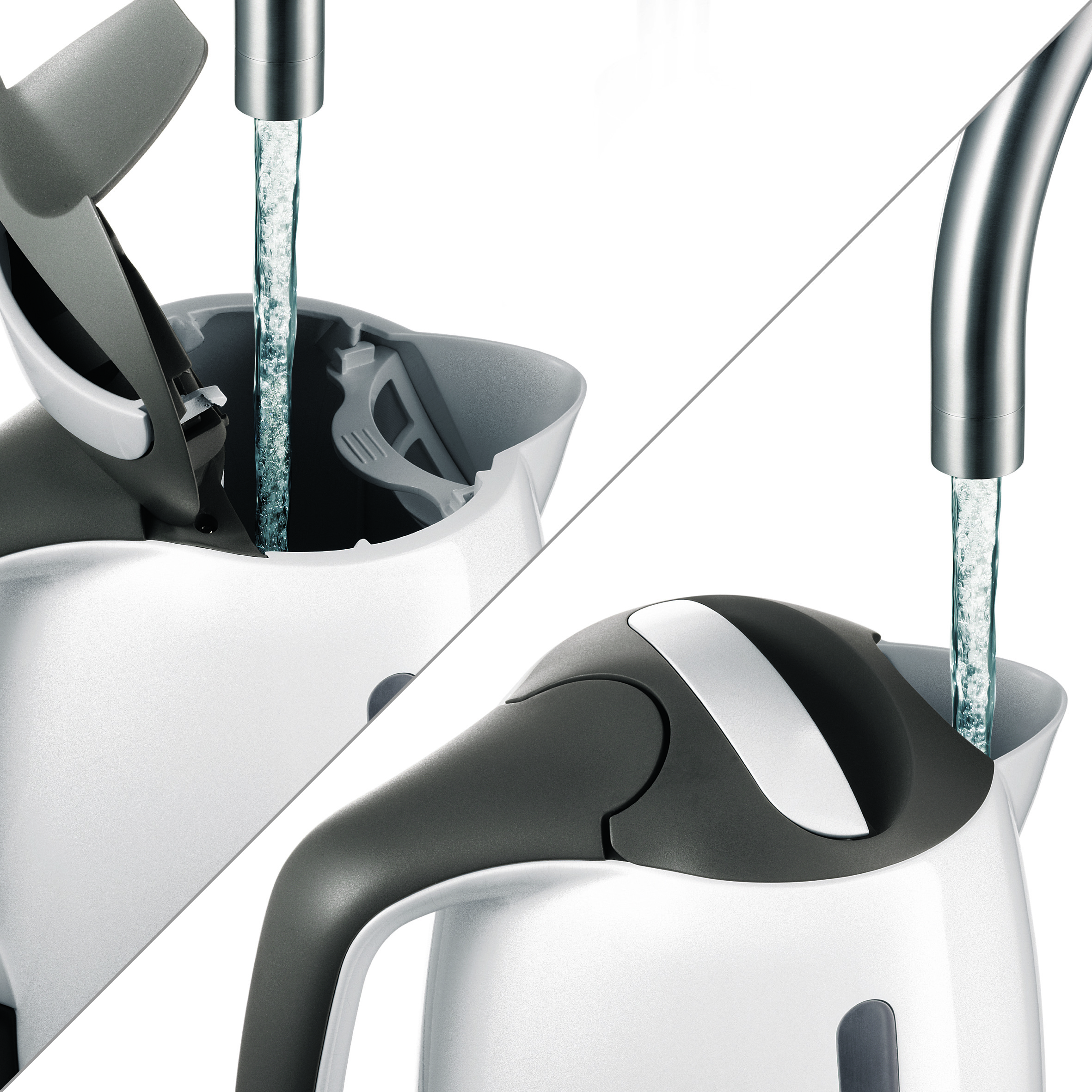 Tapa y boquilla f&aacute;ciles de llenar