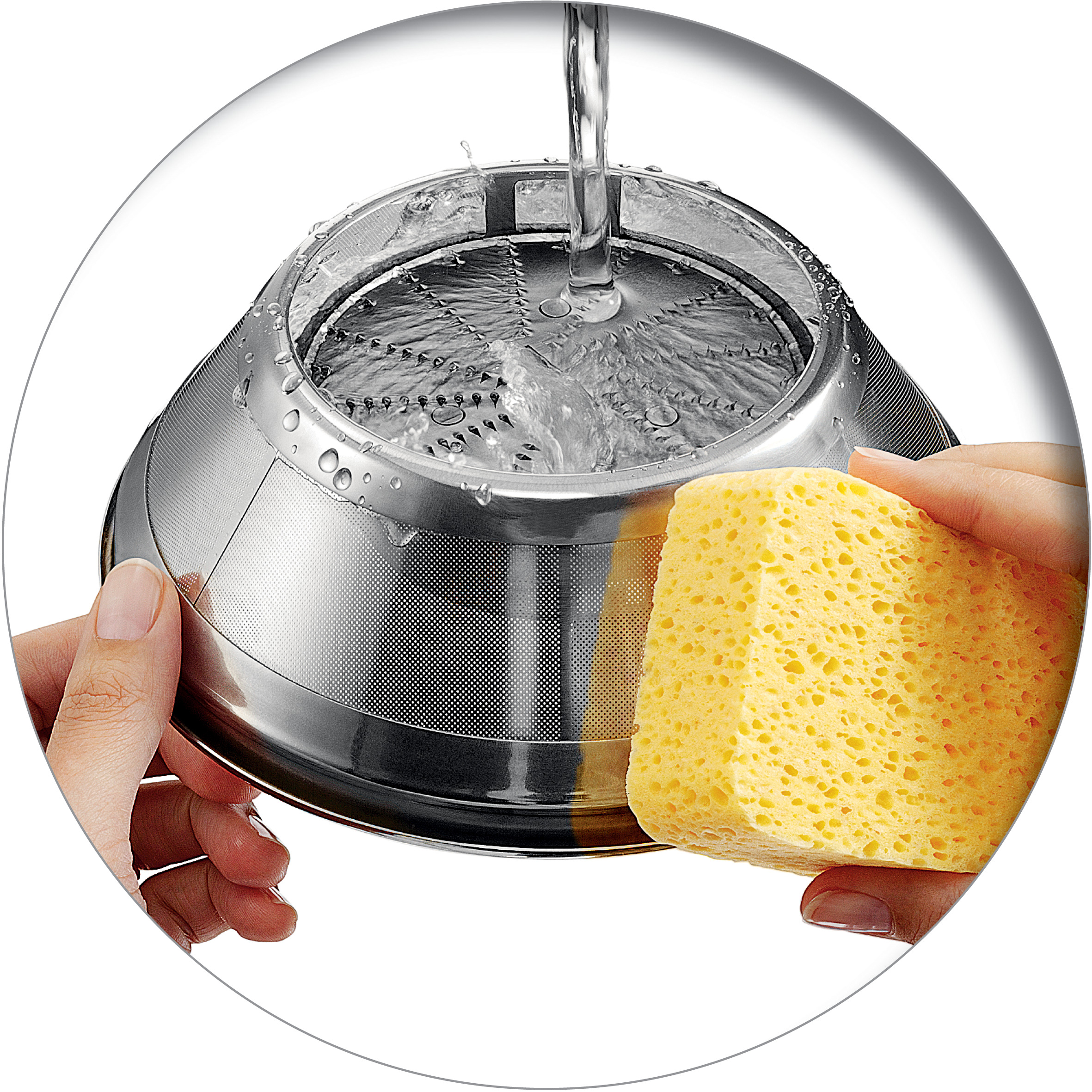 QuickClean sieve