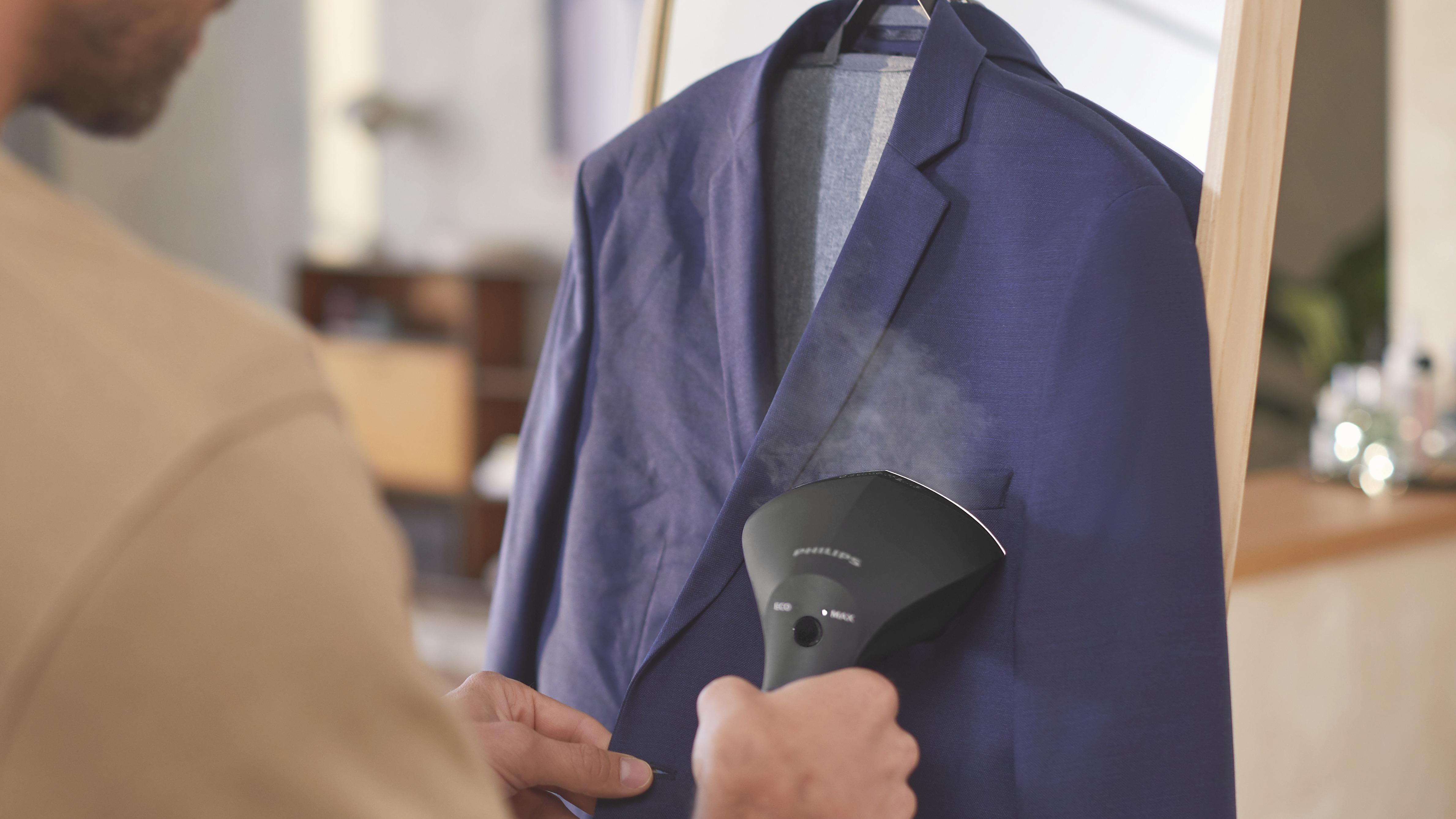 Vaporiza las prensas colgadas o pl&aacute;nchalas en horizontal