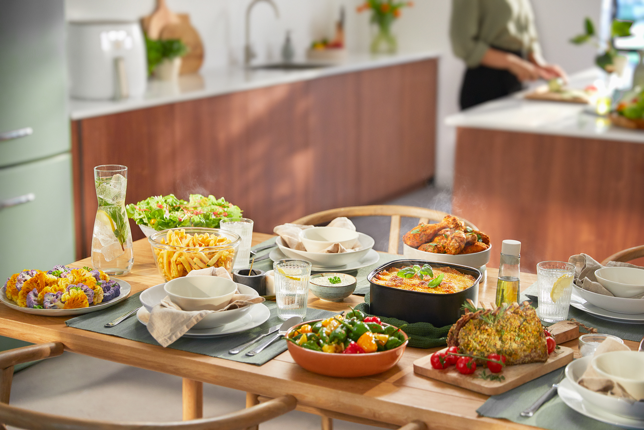 Wszechstronność: smażenie, pieczenie, grillowanie, a nawet odgrzewanie - powietrzem!