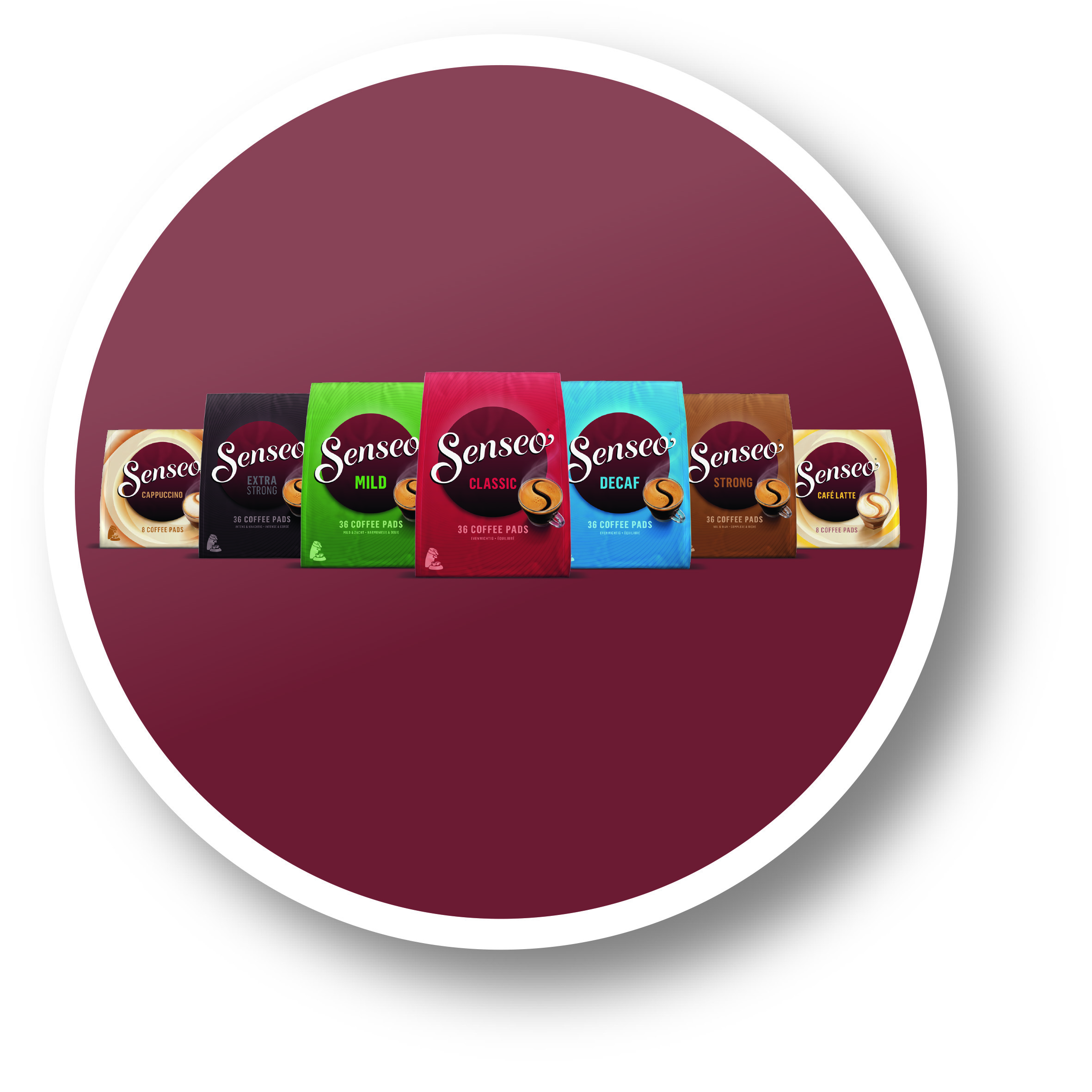 Gro&szlig;e Auswahl an Kaffeemischungen und Geschmacksrichtungen