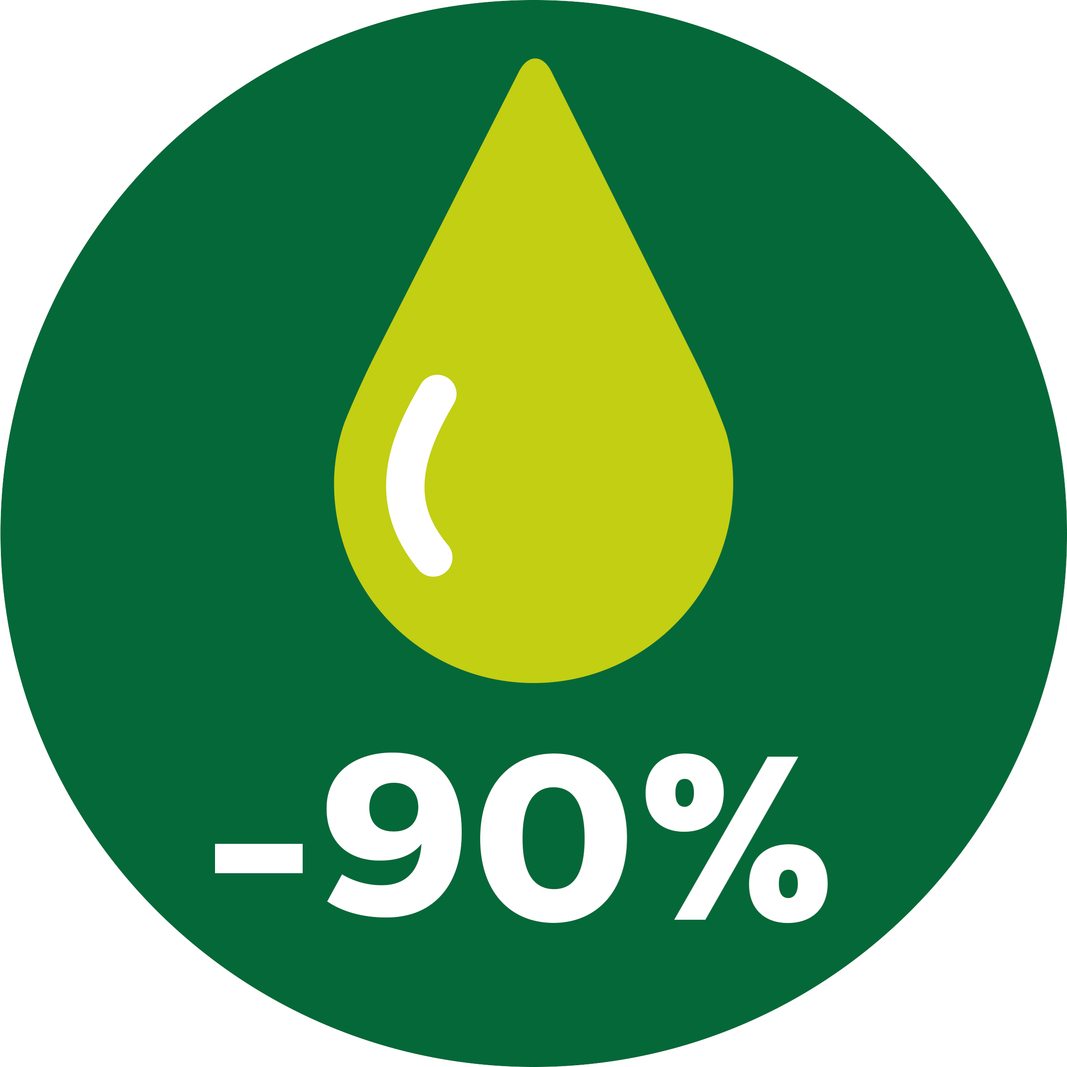 قلي مع دهون أقل بنسبة تصل إلى 90%*