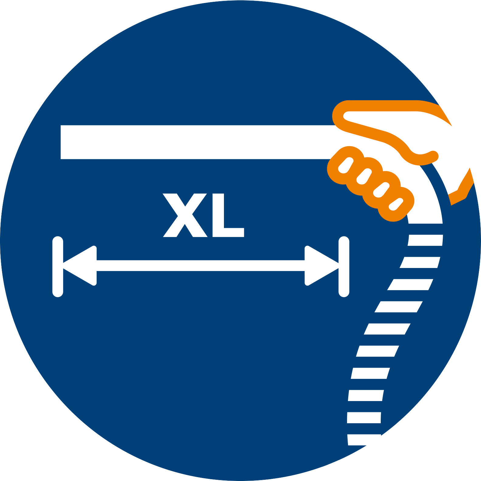 الوصول إلى كافة الزوايا بفضل المقبض المريح الطويل