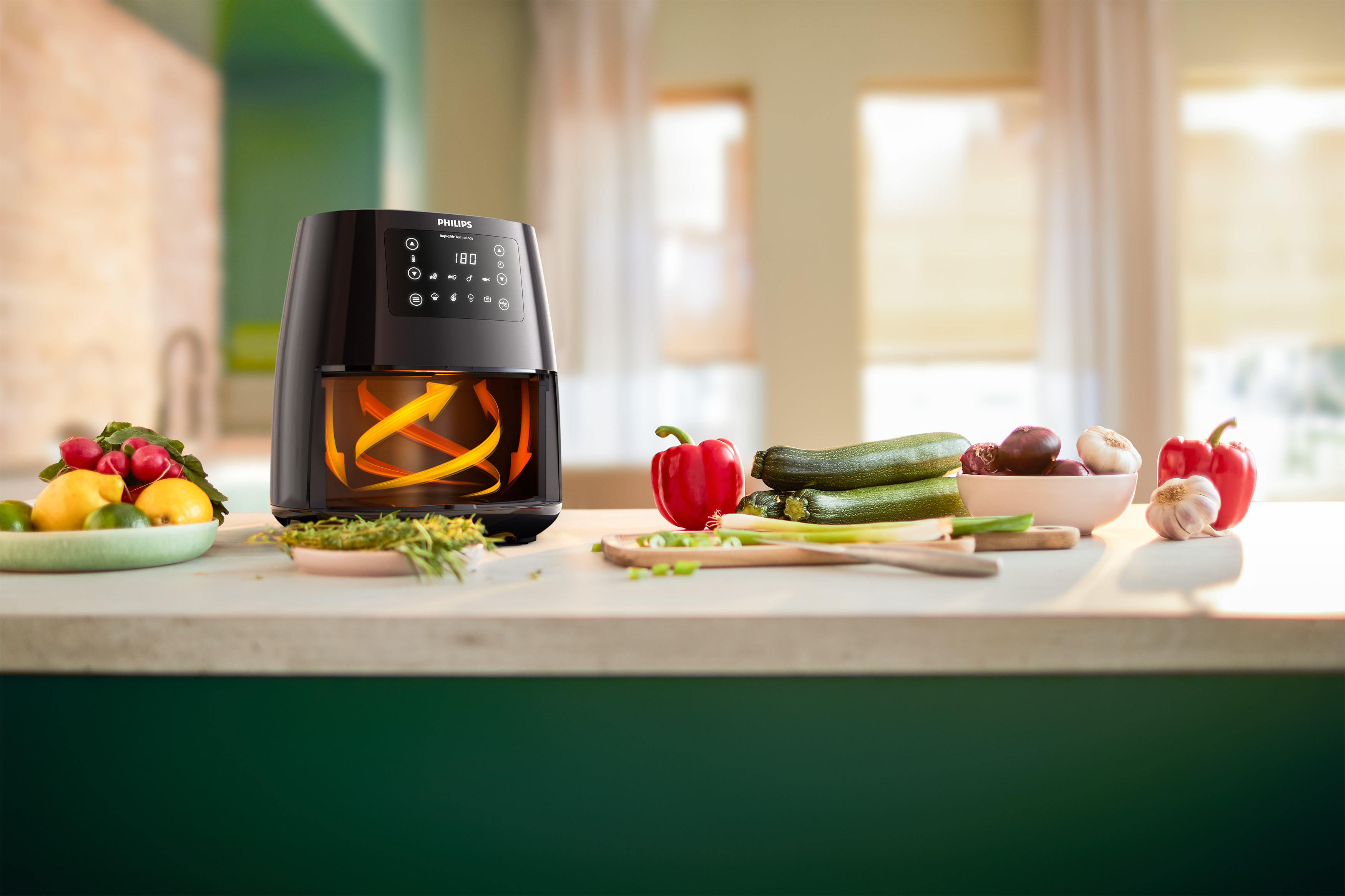 قلي صحي مع تقنية Rapid Air