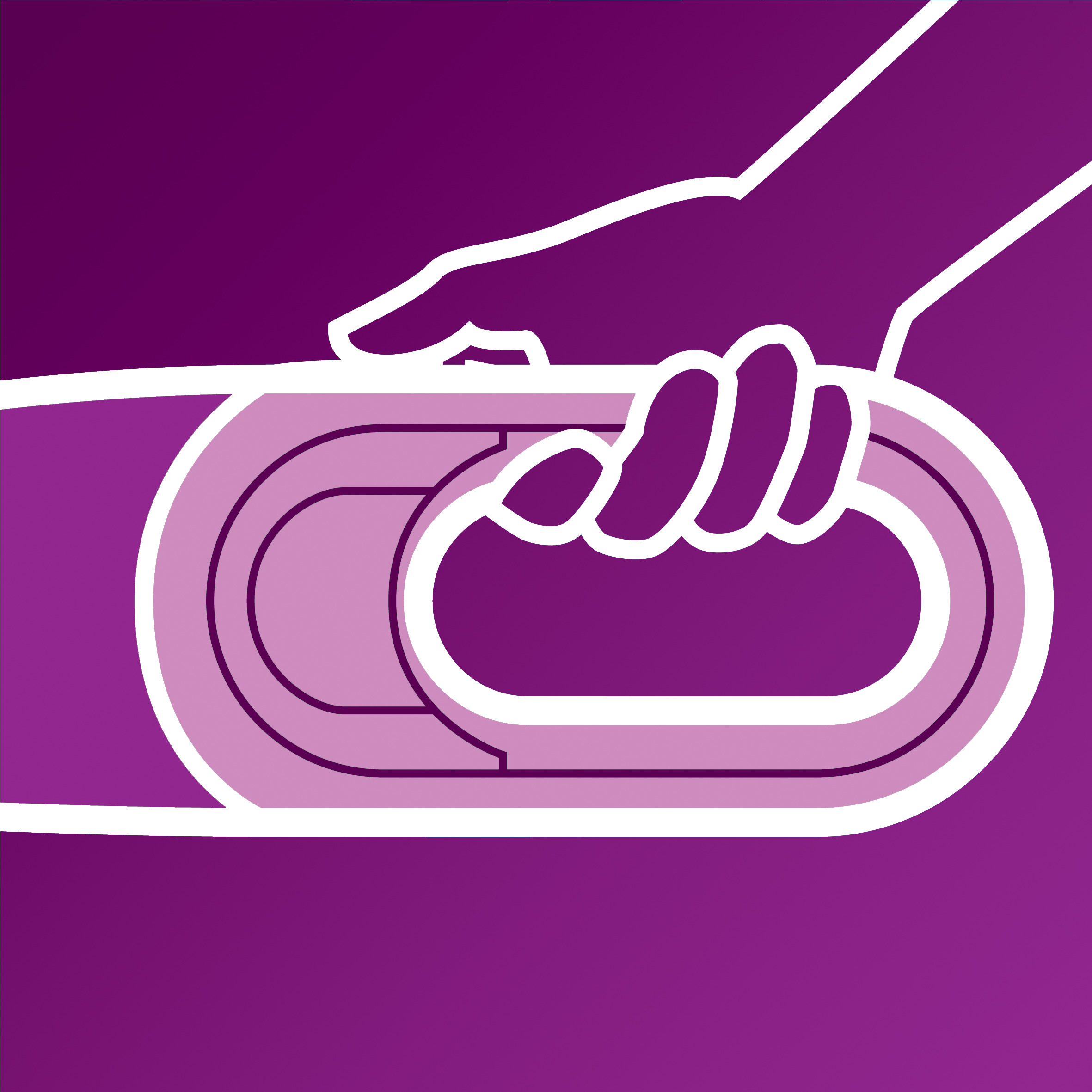 Pega ergon&oacute;mica f&aacute;cil de segurar