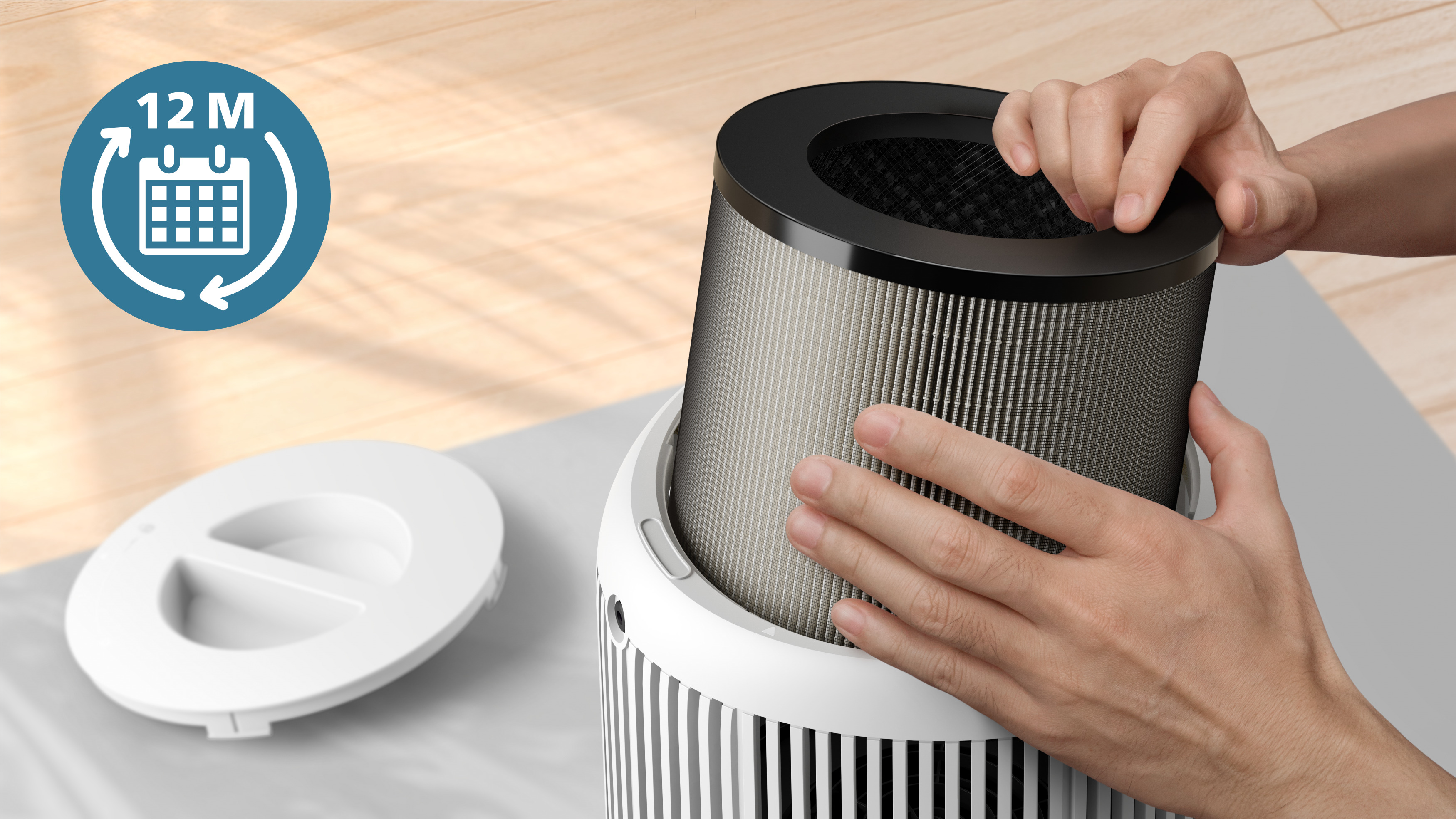 Filters met lange levensduur tot wel 1 jaar