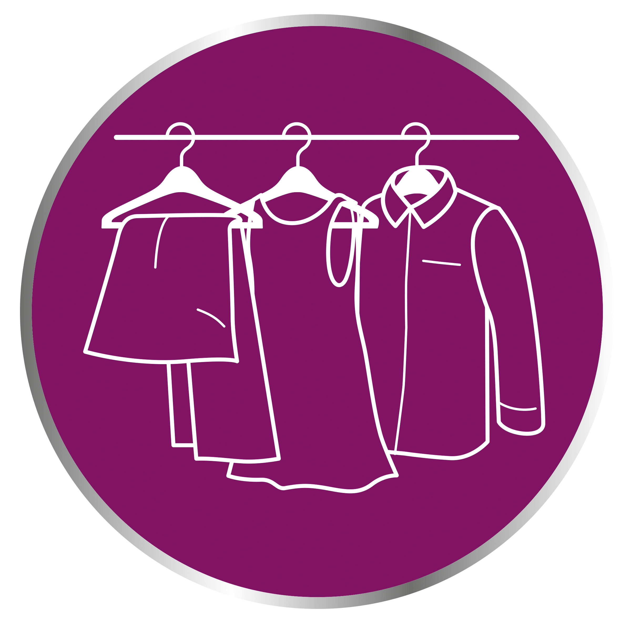 آمن للاستخدام على الأقمشة الناعمة كالحرير