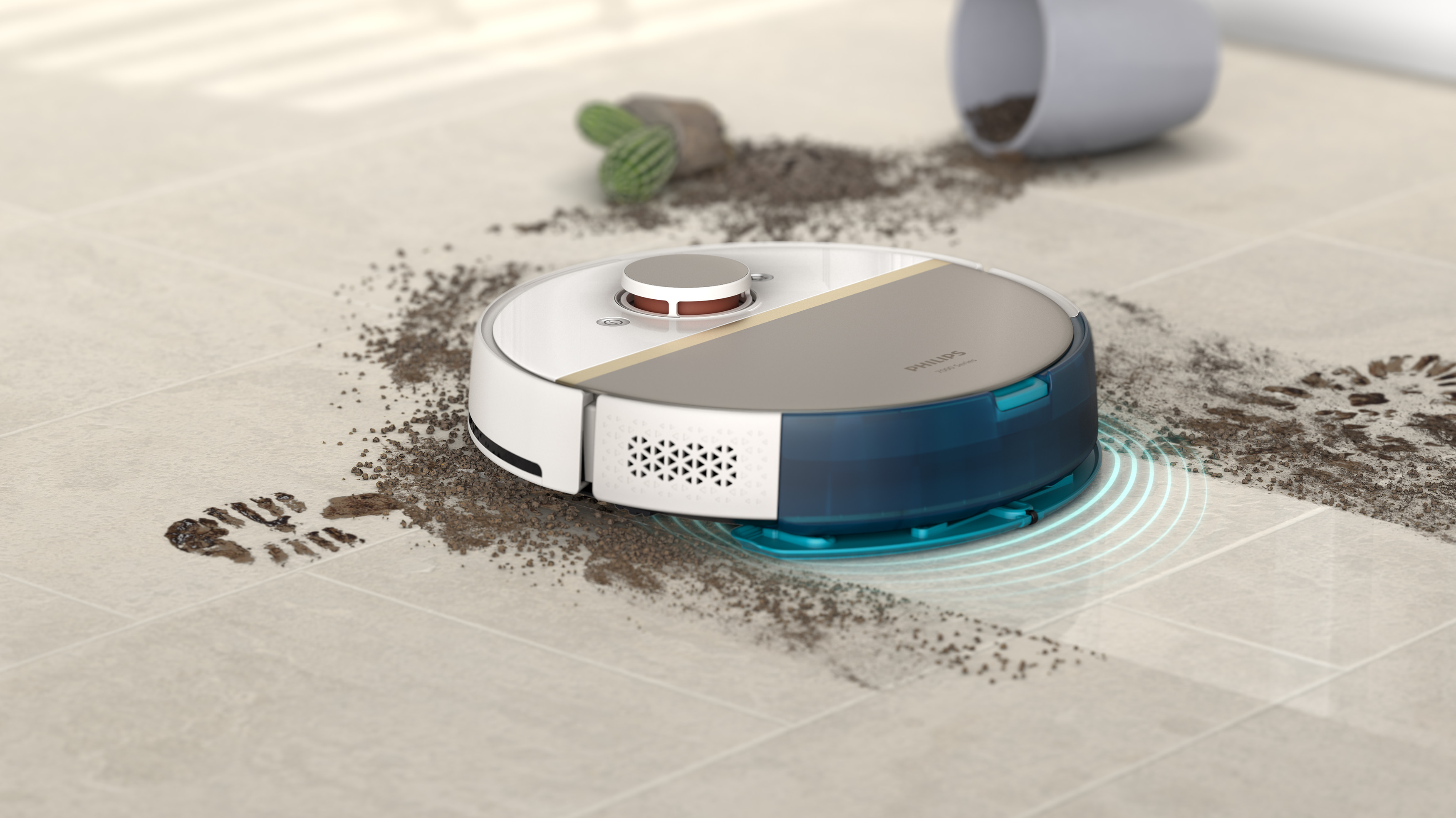 Mop wibracyjny usuwa ślady st&oacute;p delikatnie, ale skutecznie