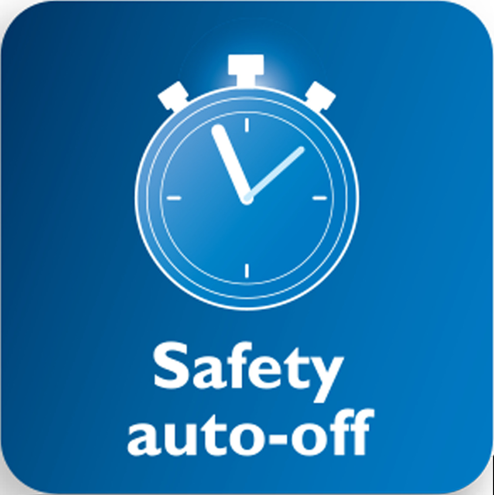 Iron switches off automatically when left unattended