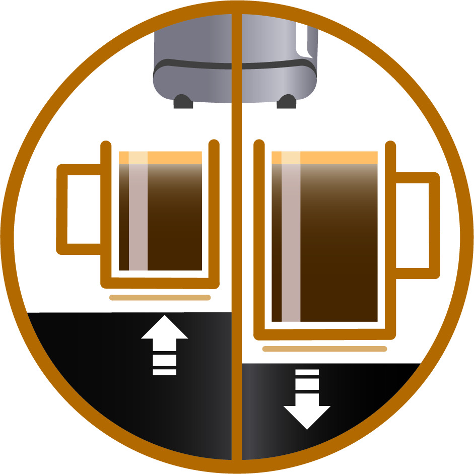 Bandeja ajust&aacute;vel para voc&ecirc; usar a sua x&iacute;cara favorita