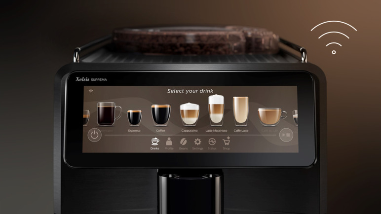 Tilslut din maskine med indbygget Wi-Fi