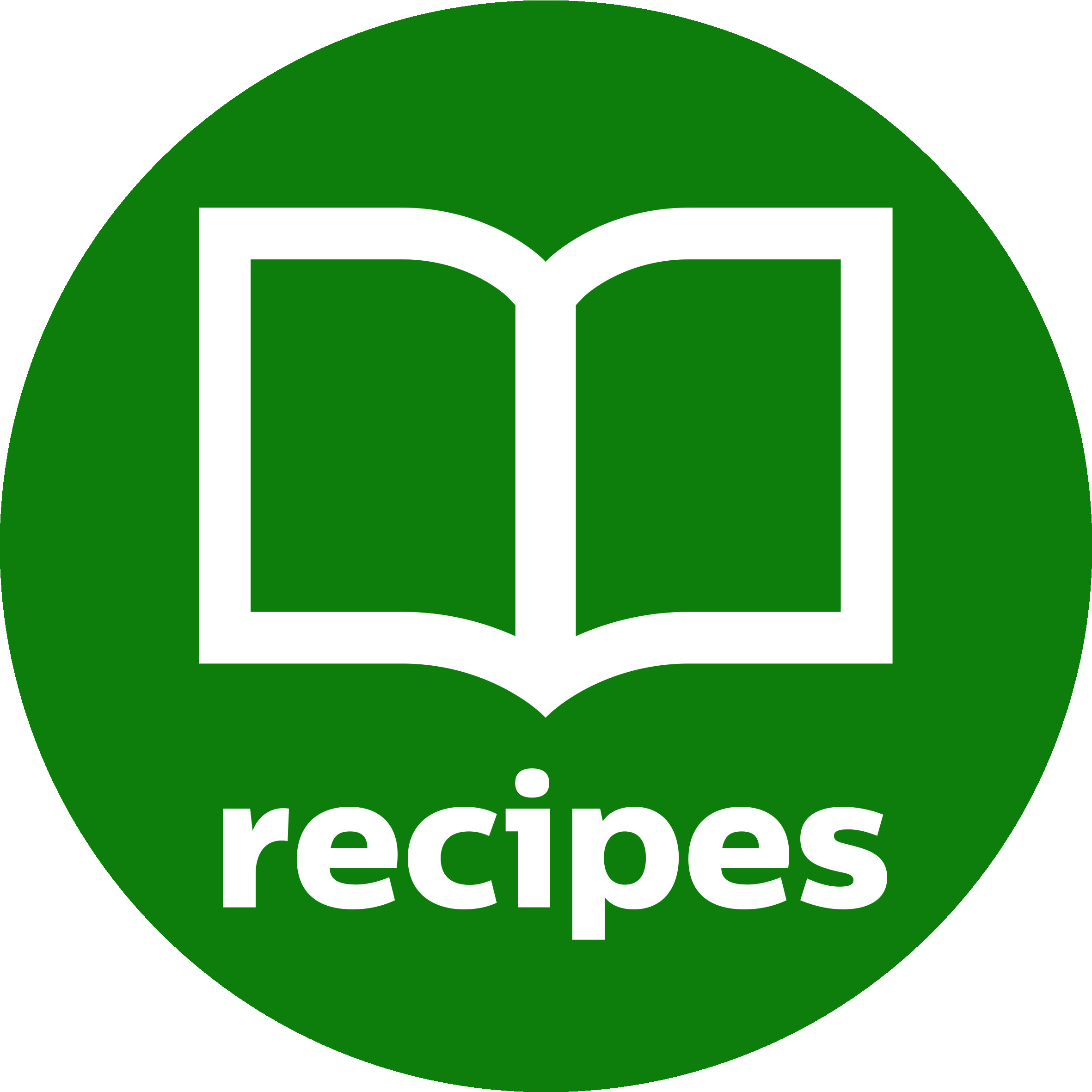 مئات الوصفات في التطبيق وكتيّب الوصفات الصغير المضمّن