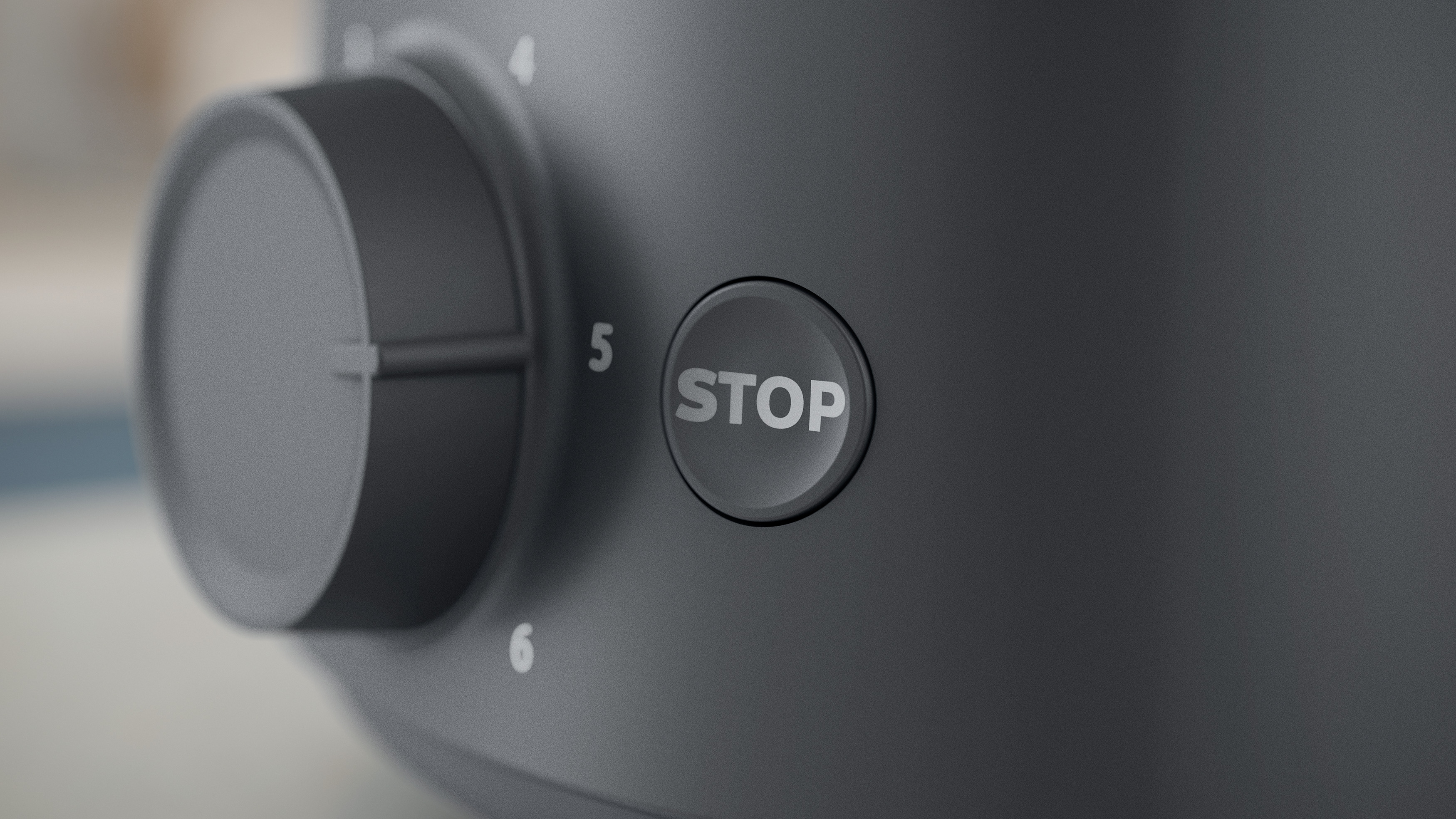 زر إيقاف التشغيل الفوري للتحكم الدقيق