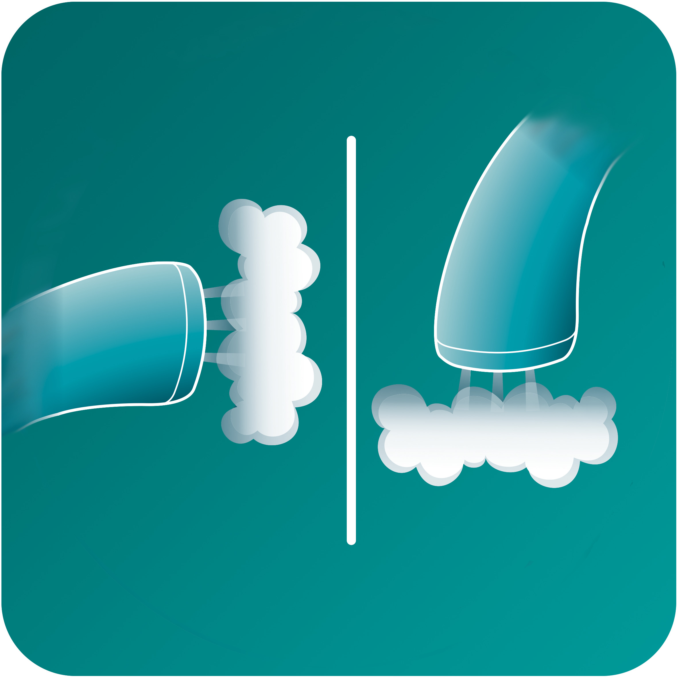 2-in-1: vertical and horizontal steaming function