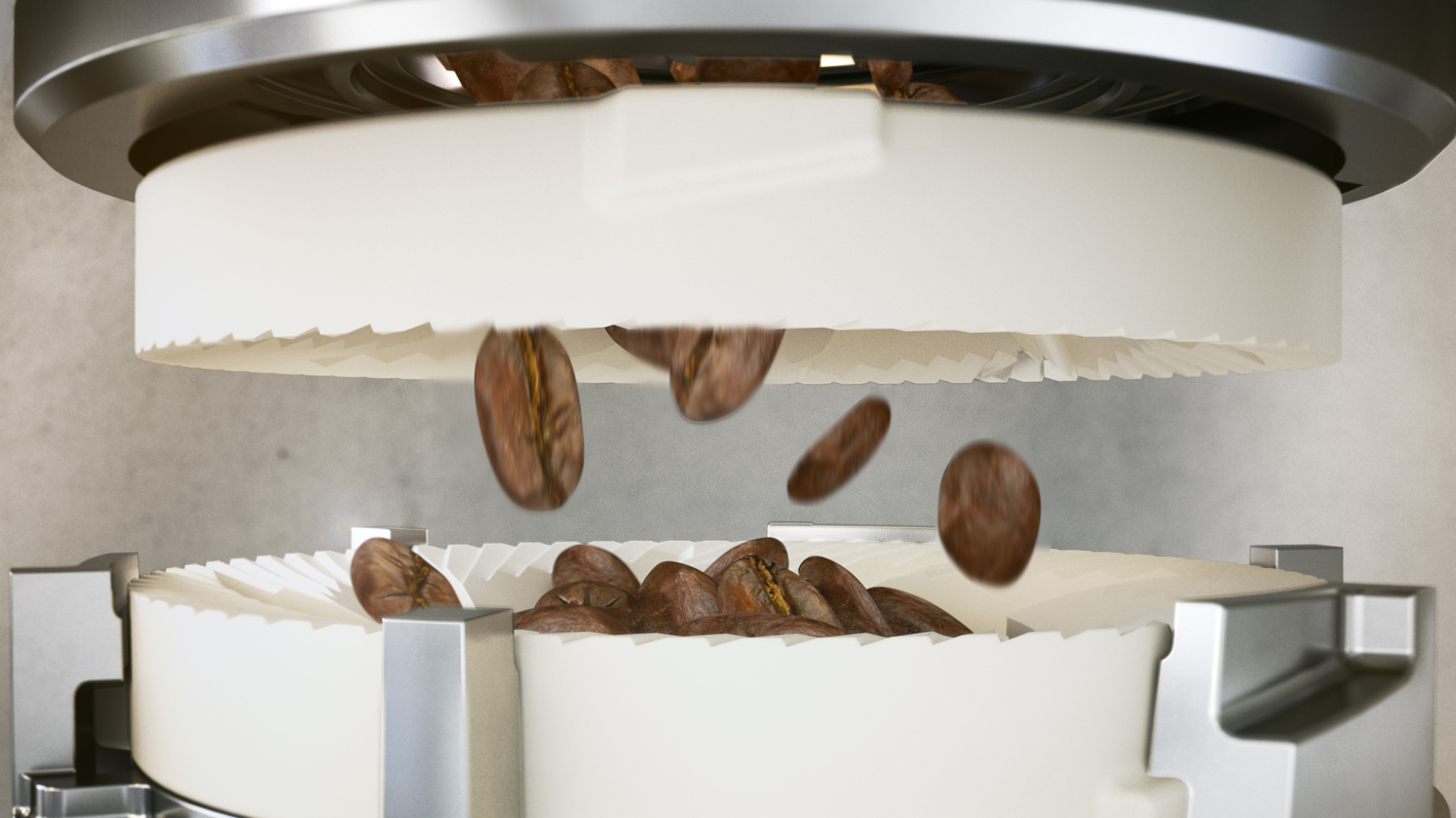 تلذذ بالنكهة الغنية للقهوة مع المطحنة المتينة المصنوعة من السيراميك