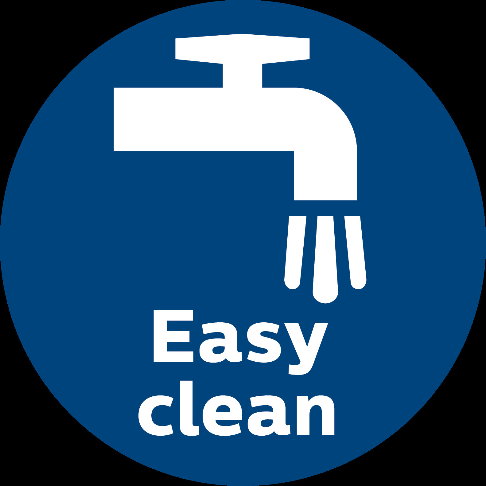 Easy-clean design