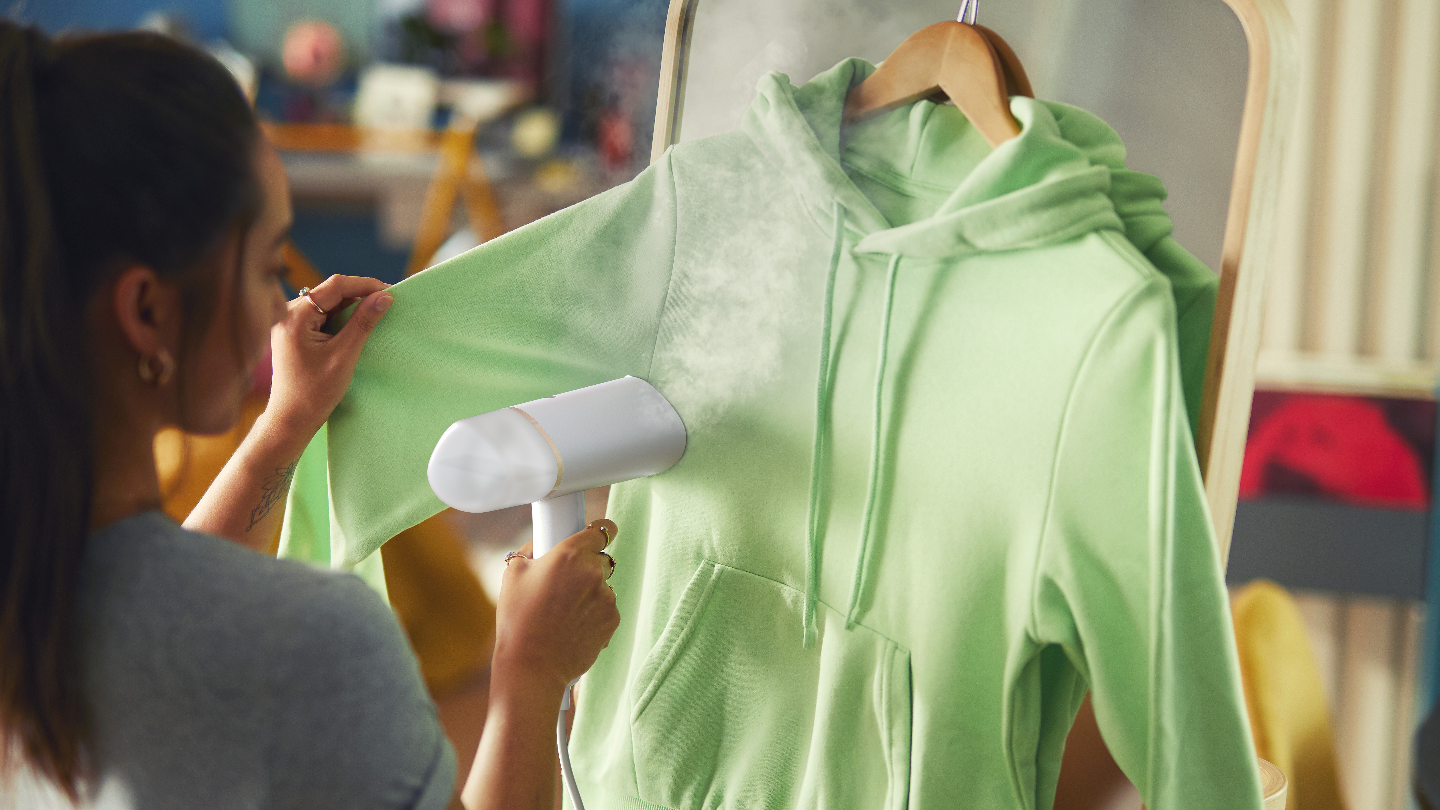 O vapor mata 99.9% das bact&eacute;rias*