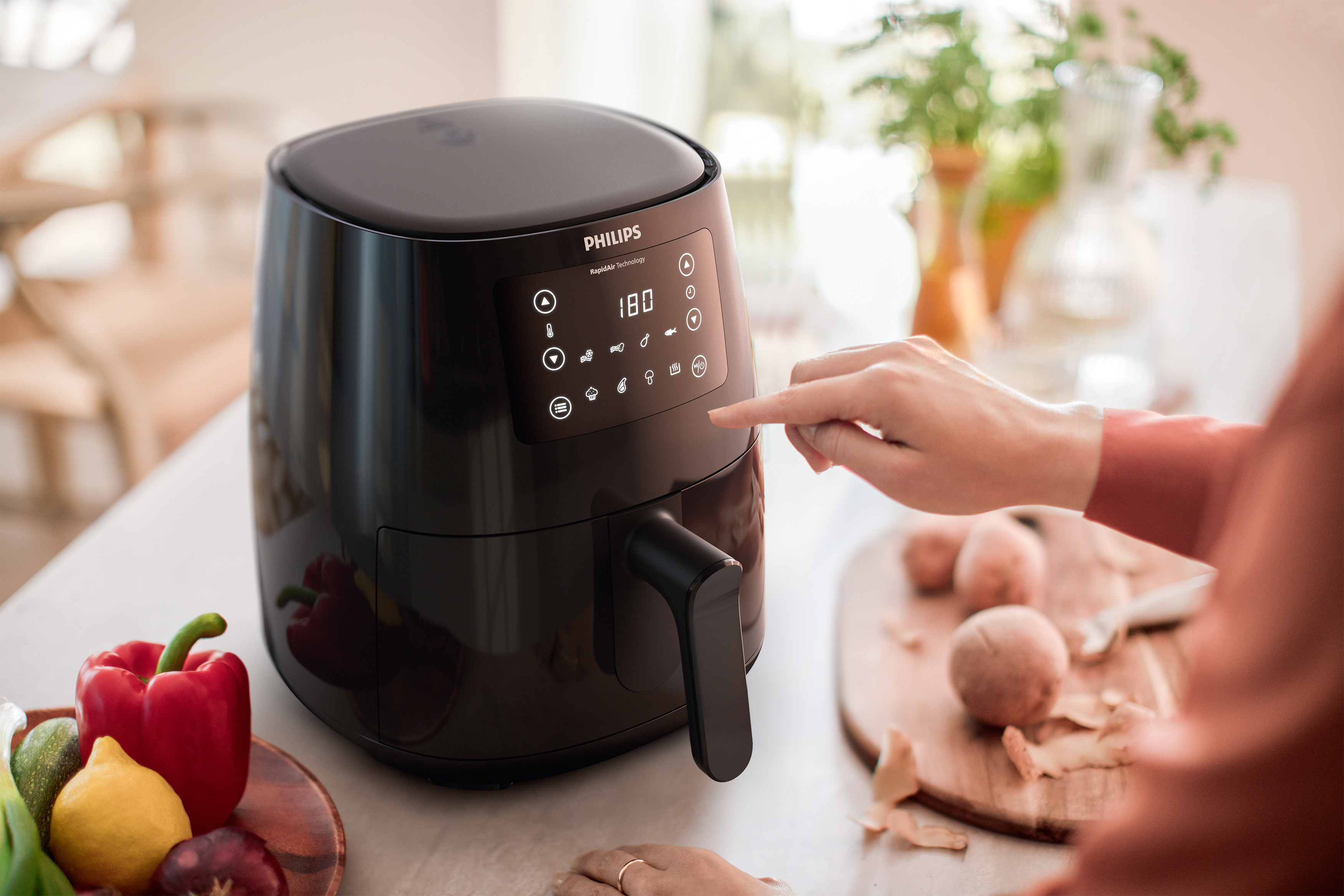 شاشة لمس مع 7 إعدادات مسبقة