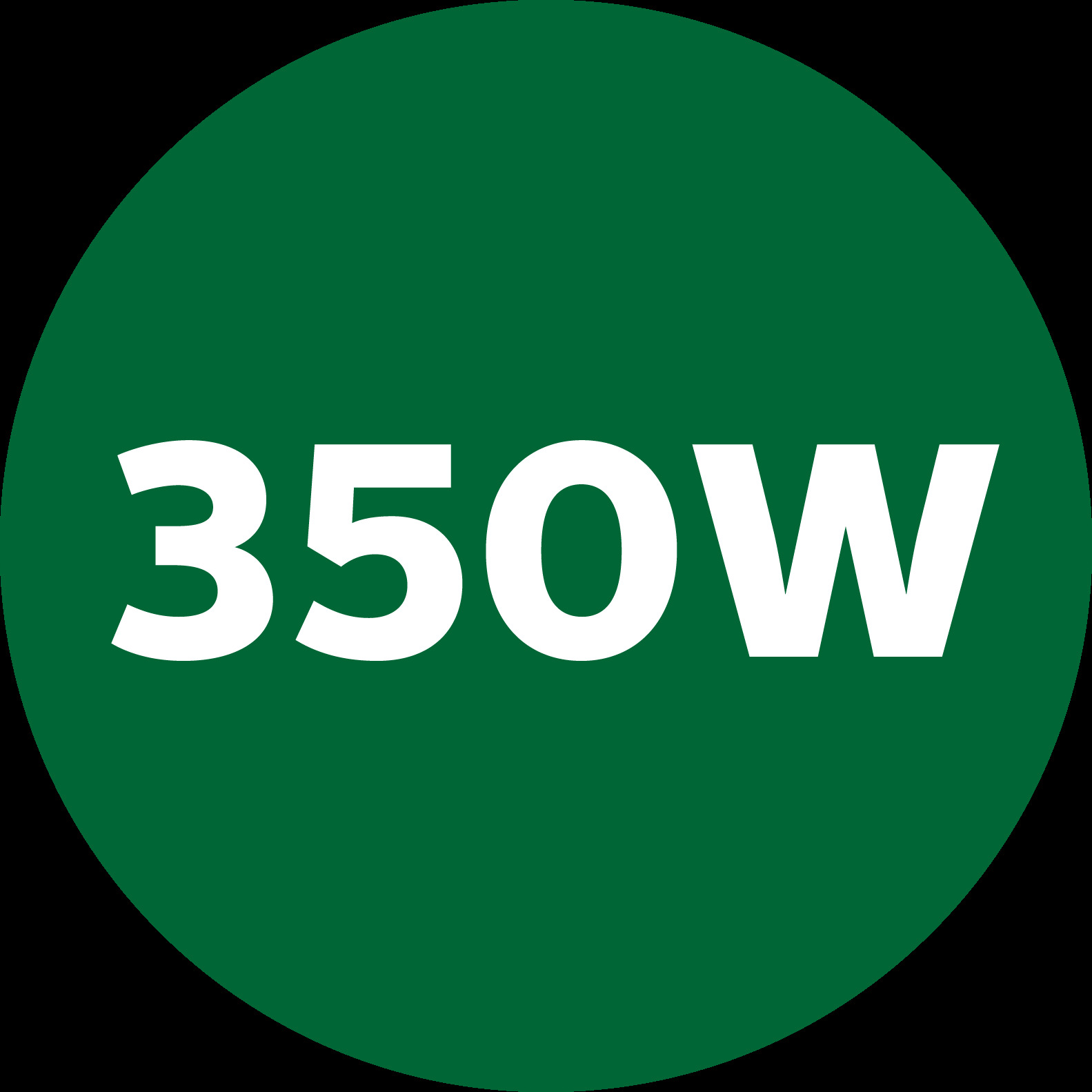 Motor 350 W yang kuat