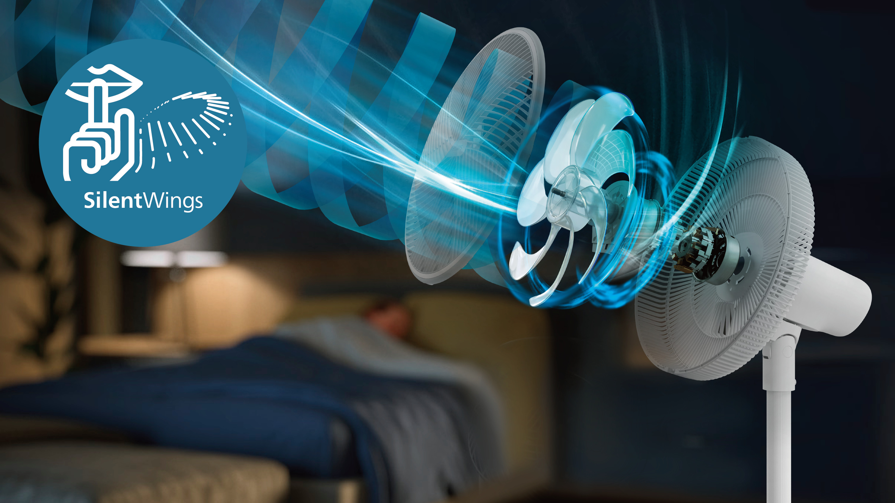 30&nbsp;% leisere K&uuml;hlung dank SilentWings L&uuml;fterfl&uuml;geltechnologie