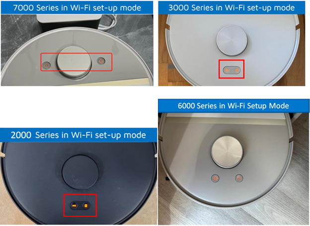 „Wi-Fi“ nustatymo režimas