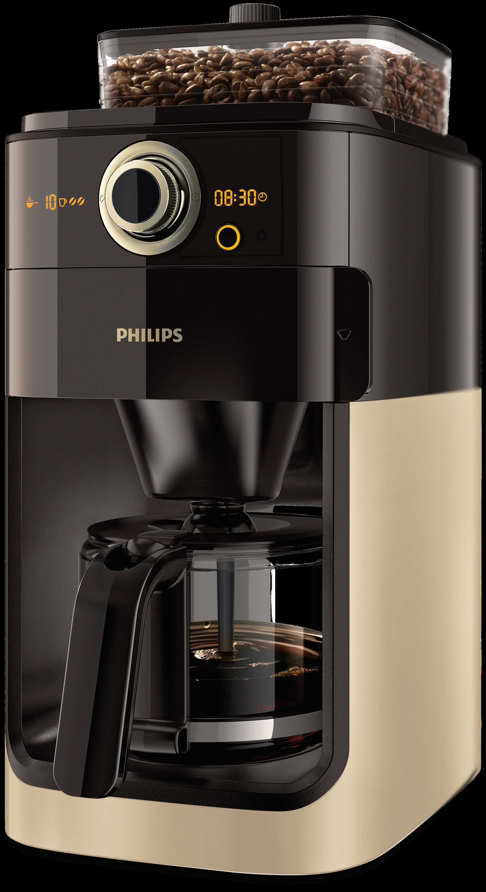 El mejor caf&eacute; comienza por unos granos de caf&eacute; reci&eacute;n molidos