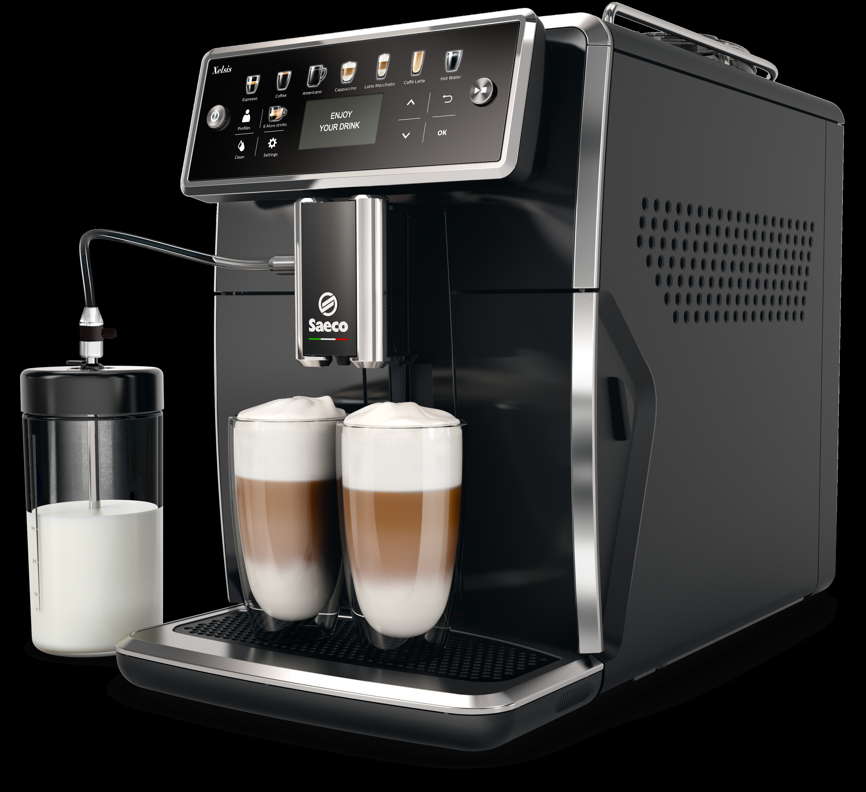 Explora el mundo de la cafetera Saeco.