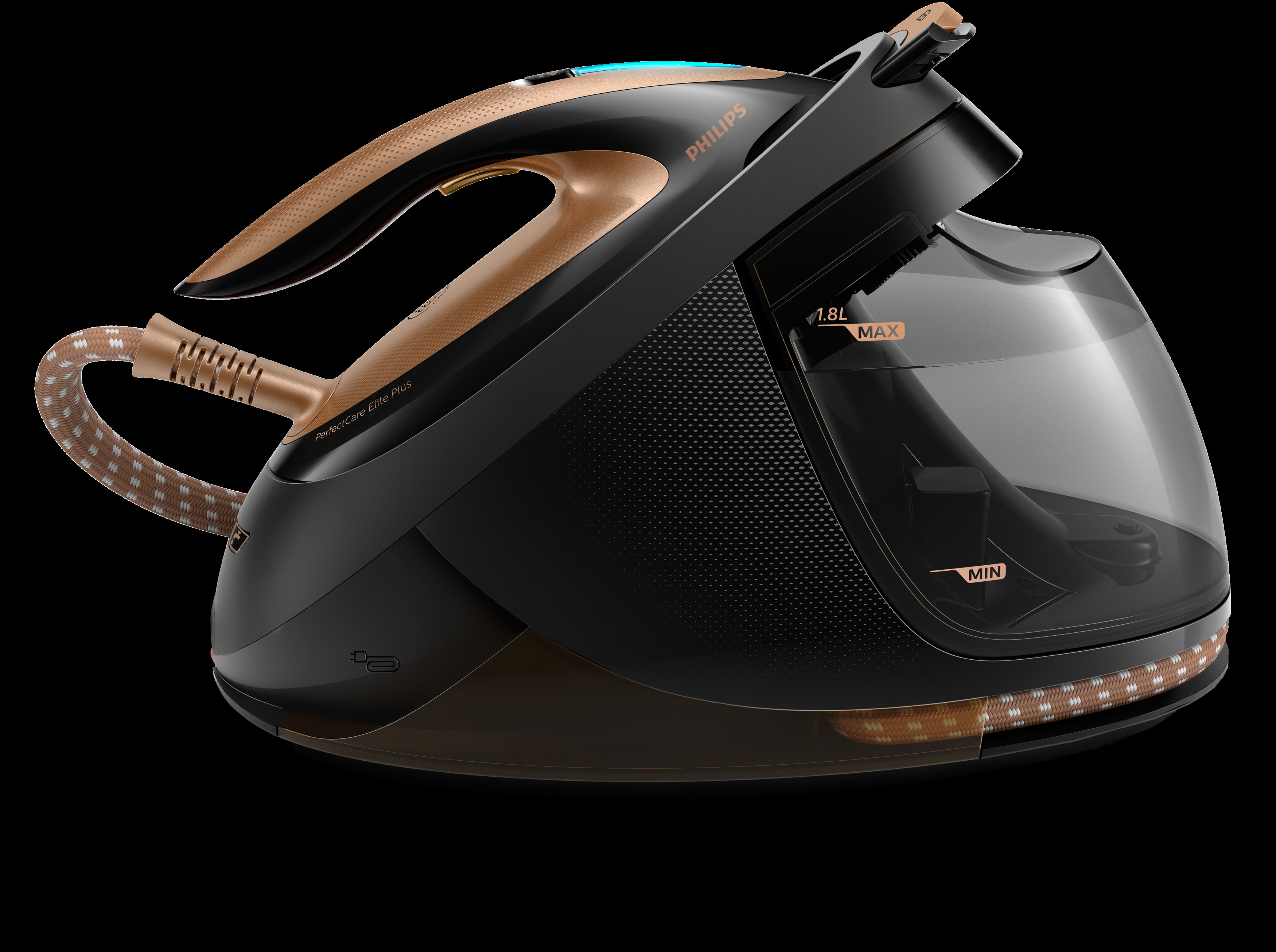 Vapor autom&aacute;tico inteligente que facilita el planchado y agiliza los resultados.