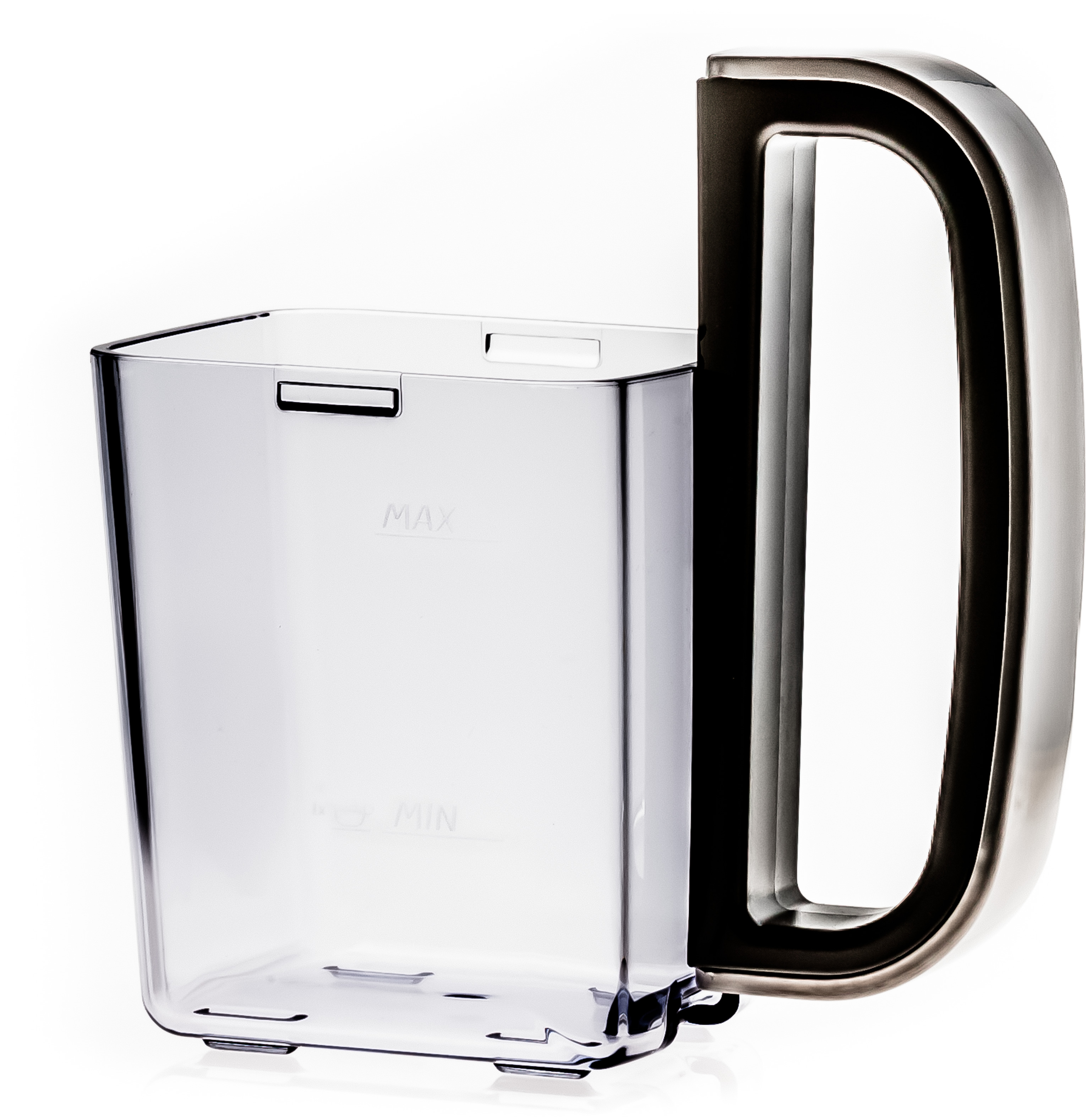 Recipiente para leche con asa